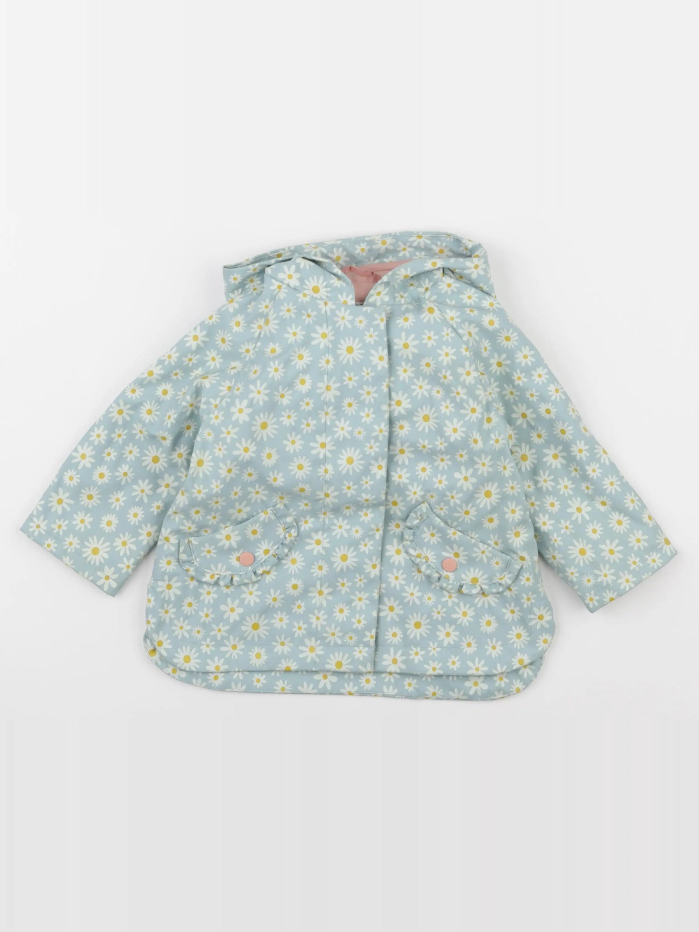 Vertbaudet - imperméable vert - 12 mois