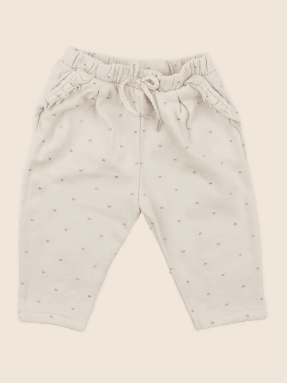 Vertbaudet - pantalon beige - 9 mois