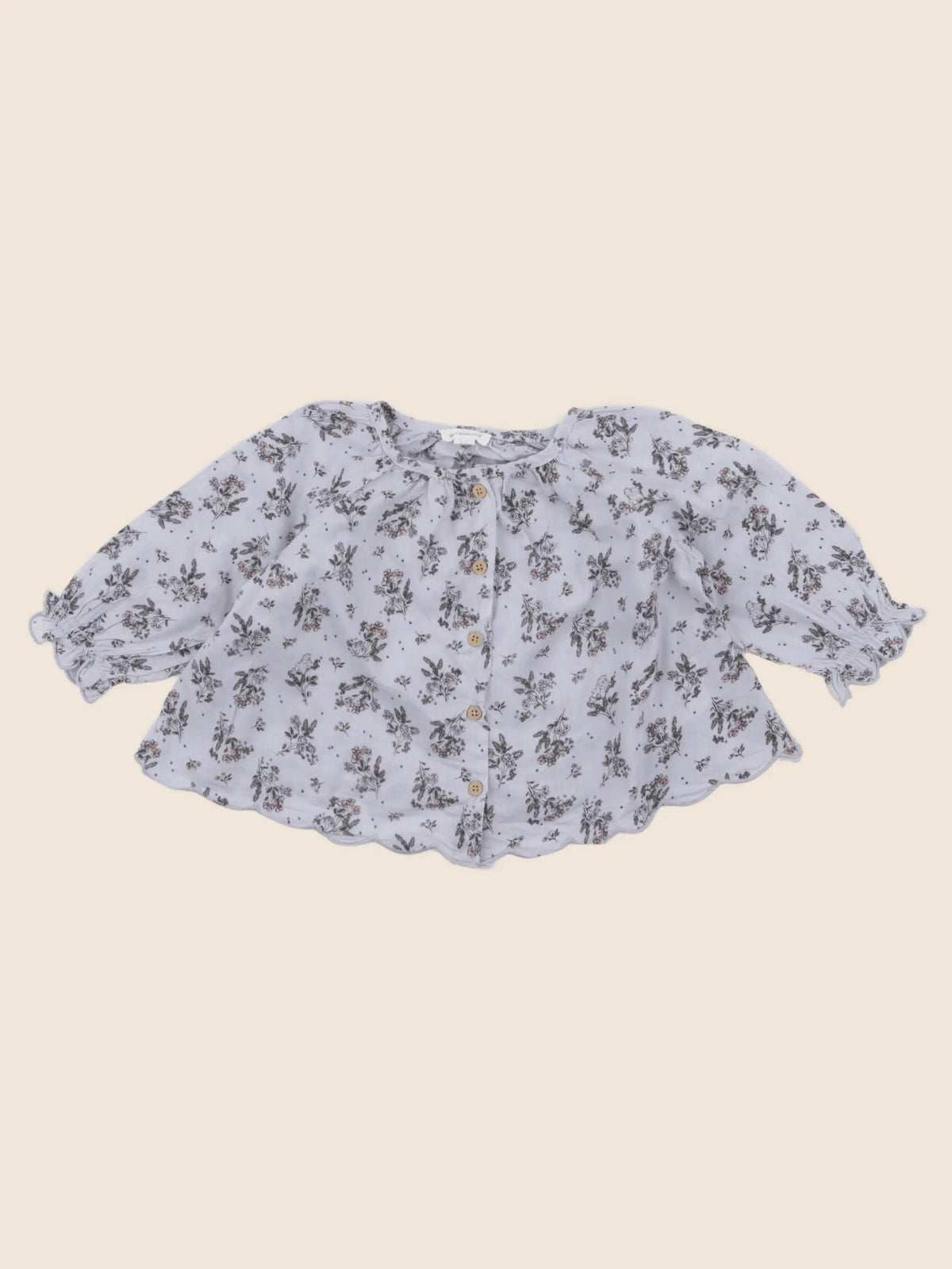 Vertbaudet - blouse bleu - 6 mois