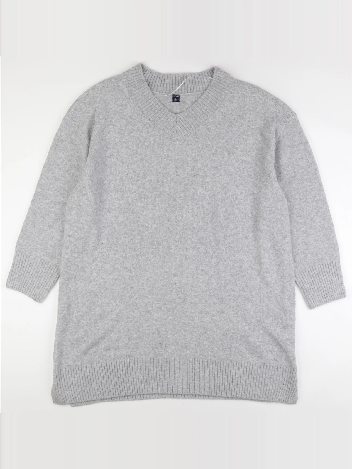 Kiabi - robe grossesse gris - l