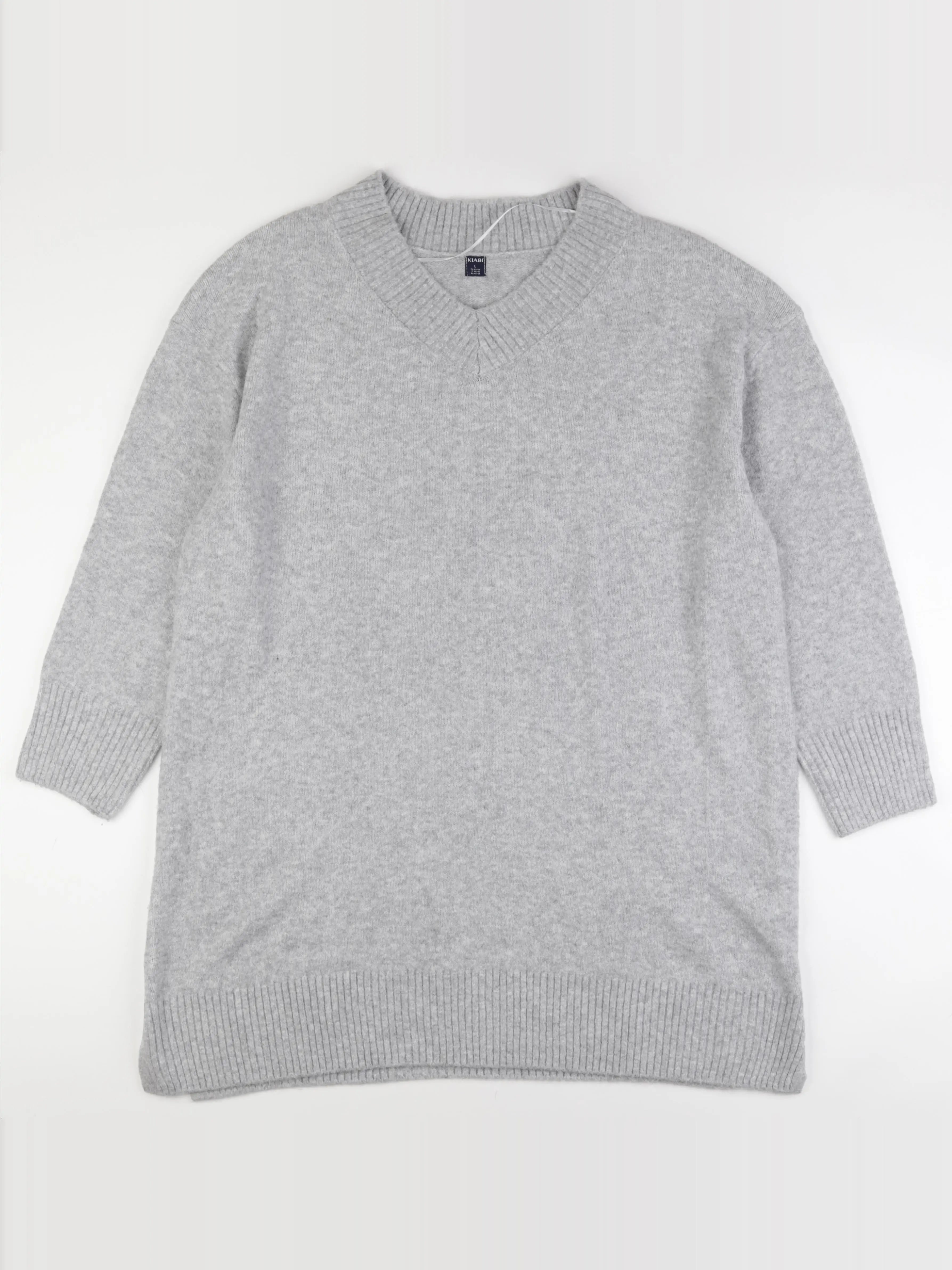 Kiabi - robe grossesse gris - l