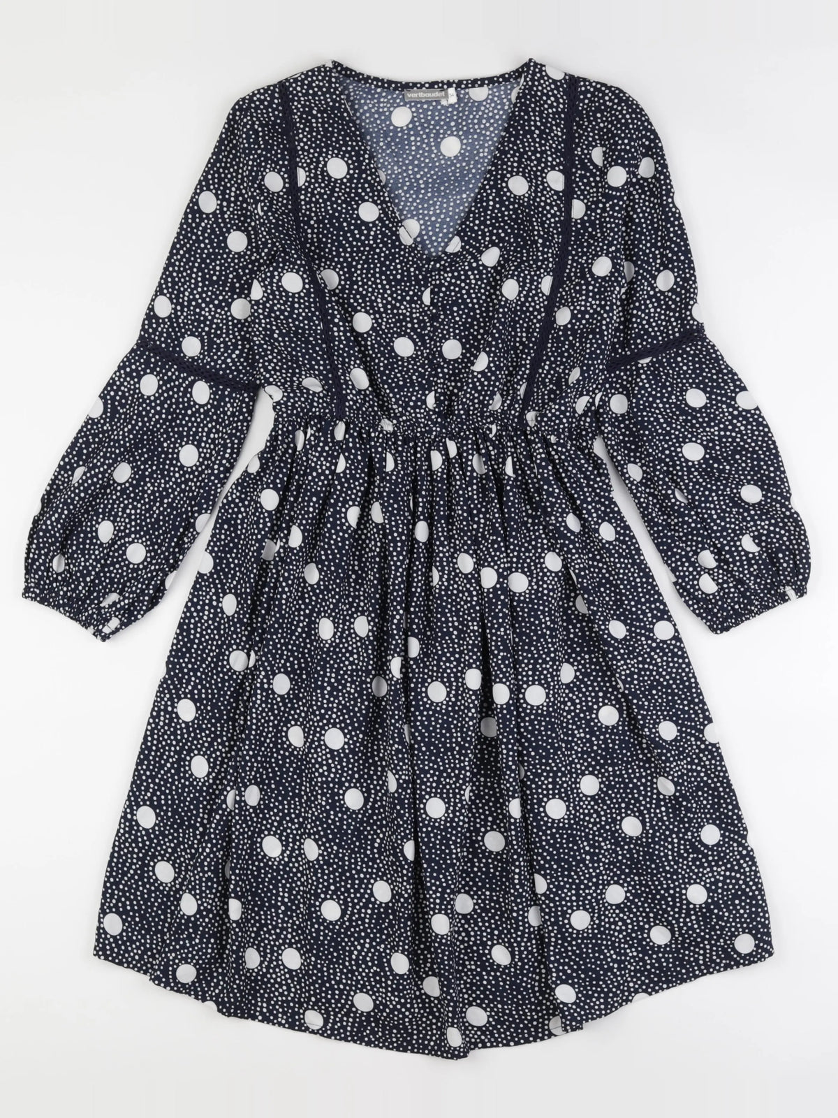 Vertbaudet - robe grossesse bleu - 34
