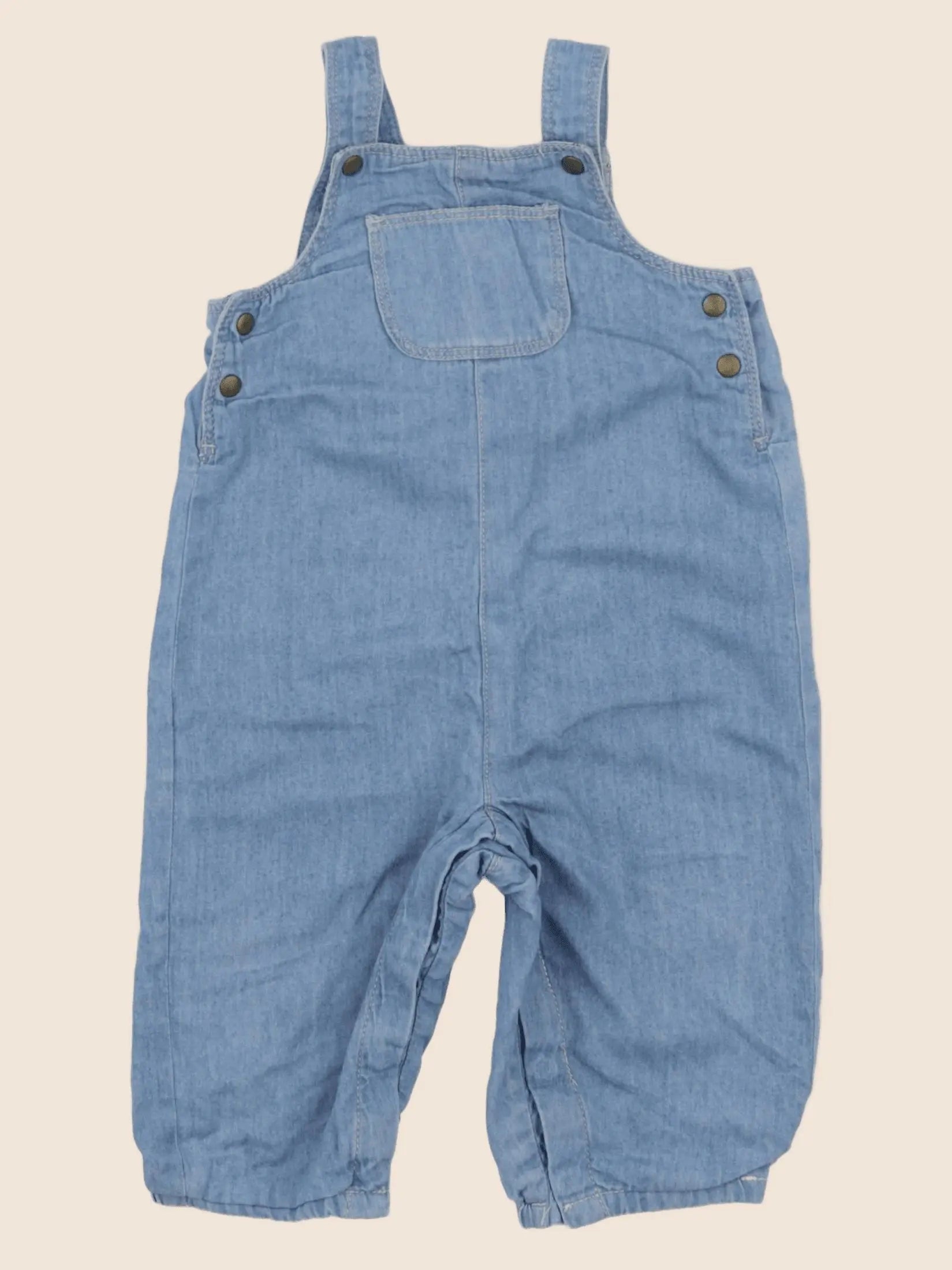 Boutchou - salopette bleu - 6 mois