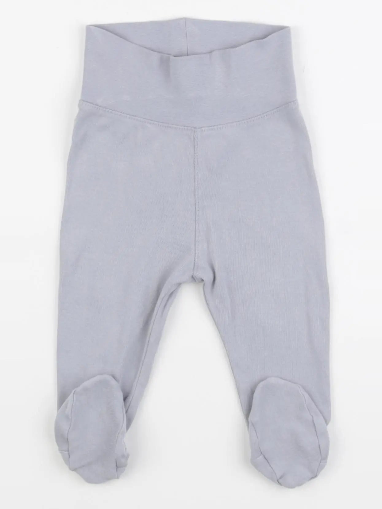 H&M - legging bleu - 4/6 mois