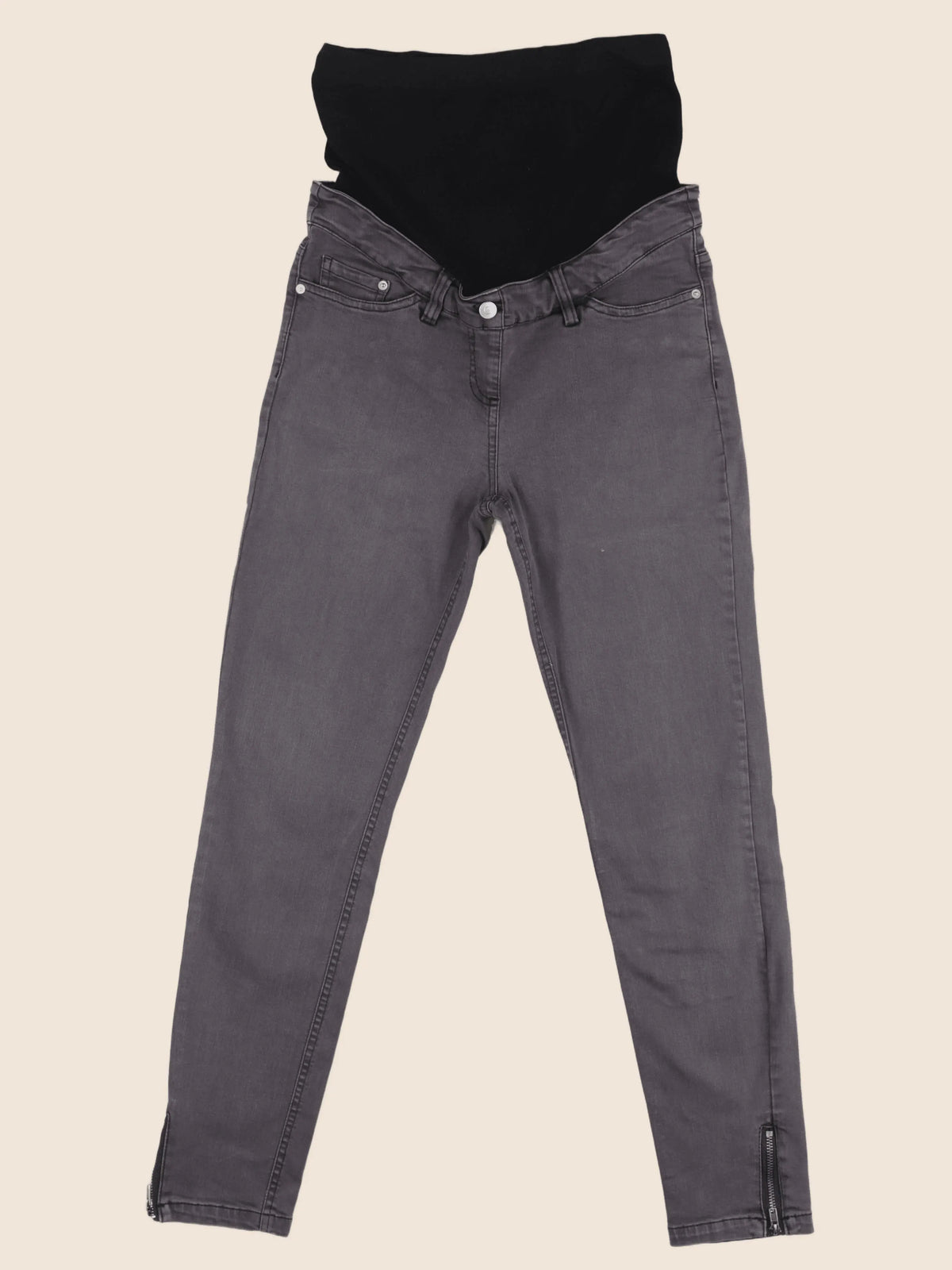 Vertbaudet - jean grossesse gris - 36