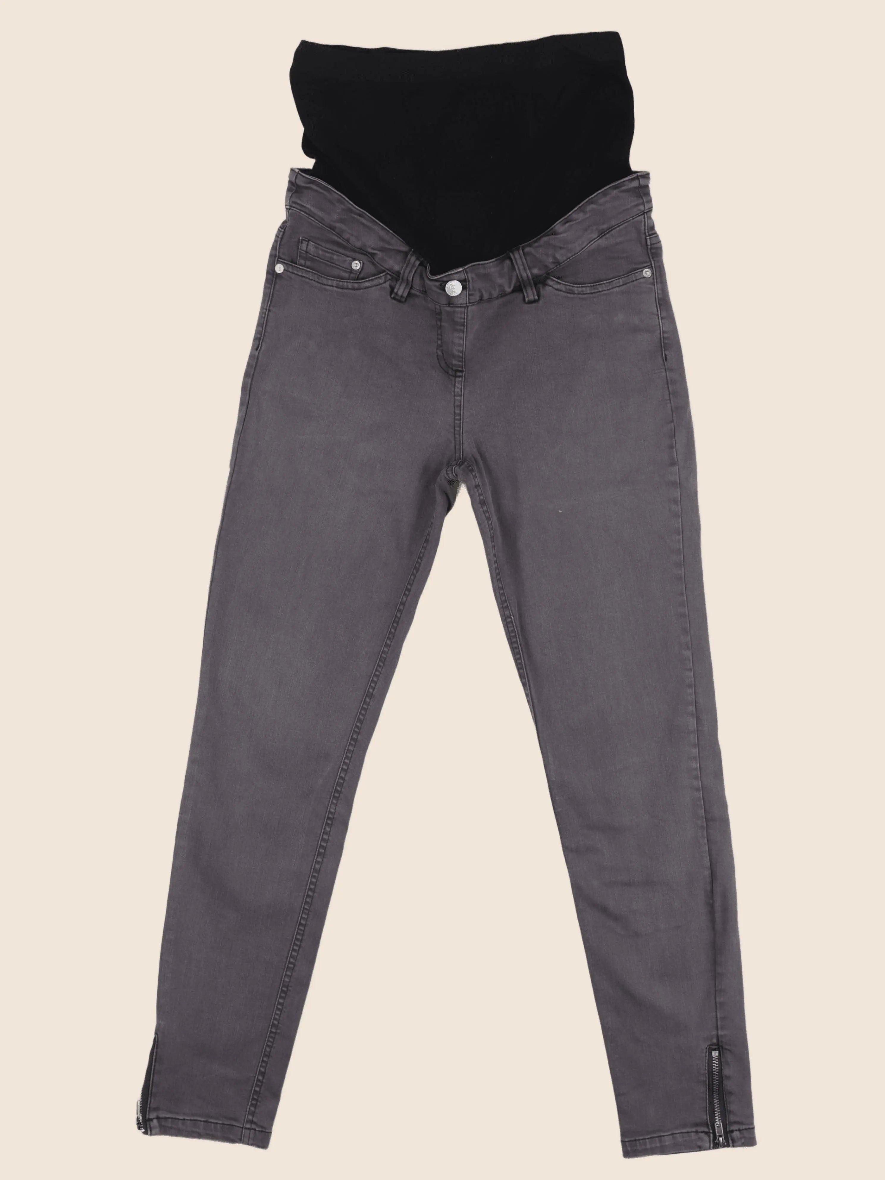 Vertbaudet - jean grossesse gris - 36
