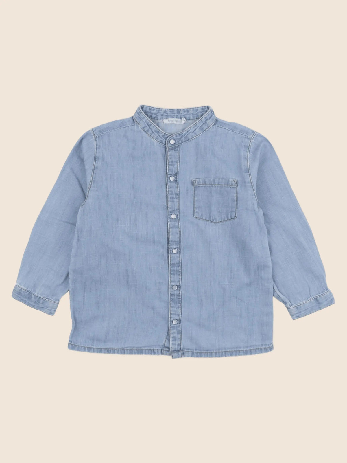 Boutchou - chemise bleu - 36 mois