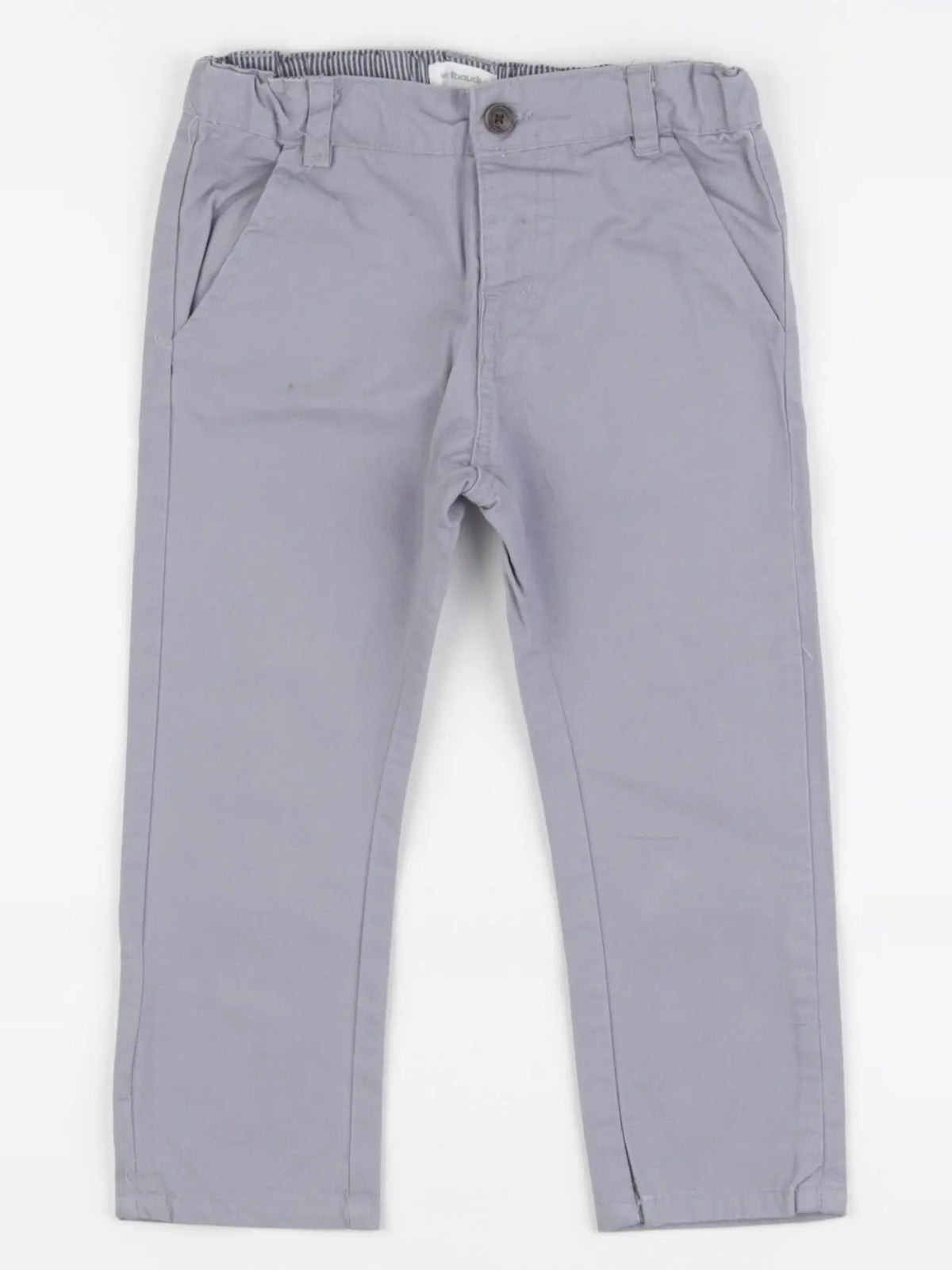 Vertbaudet - pantalon gris - 18 mois