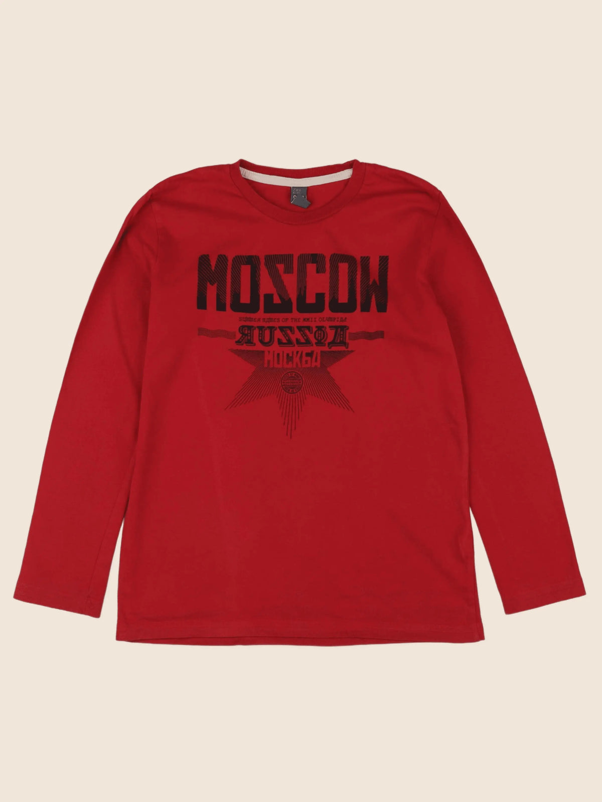 Zara - tee-shirt rouge - 9/10 ans