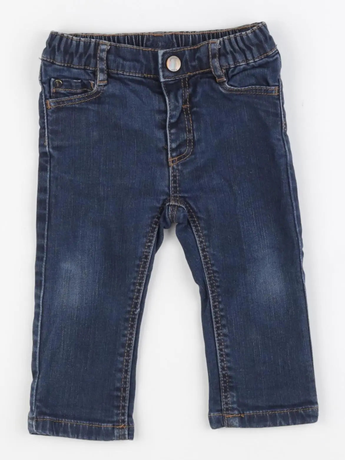 Jacadi - jean bleu - 12 mois