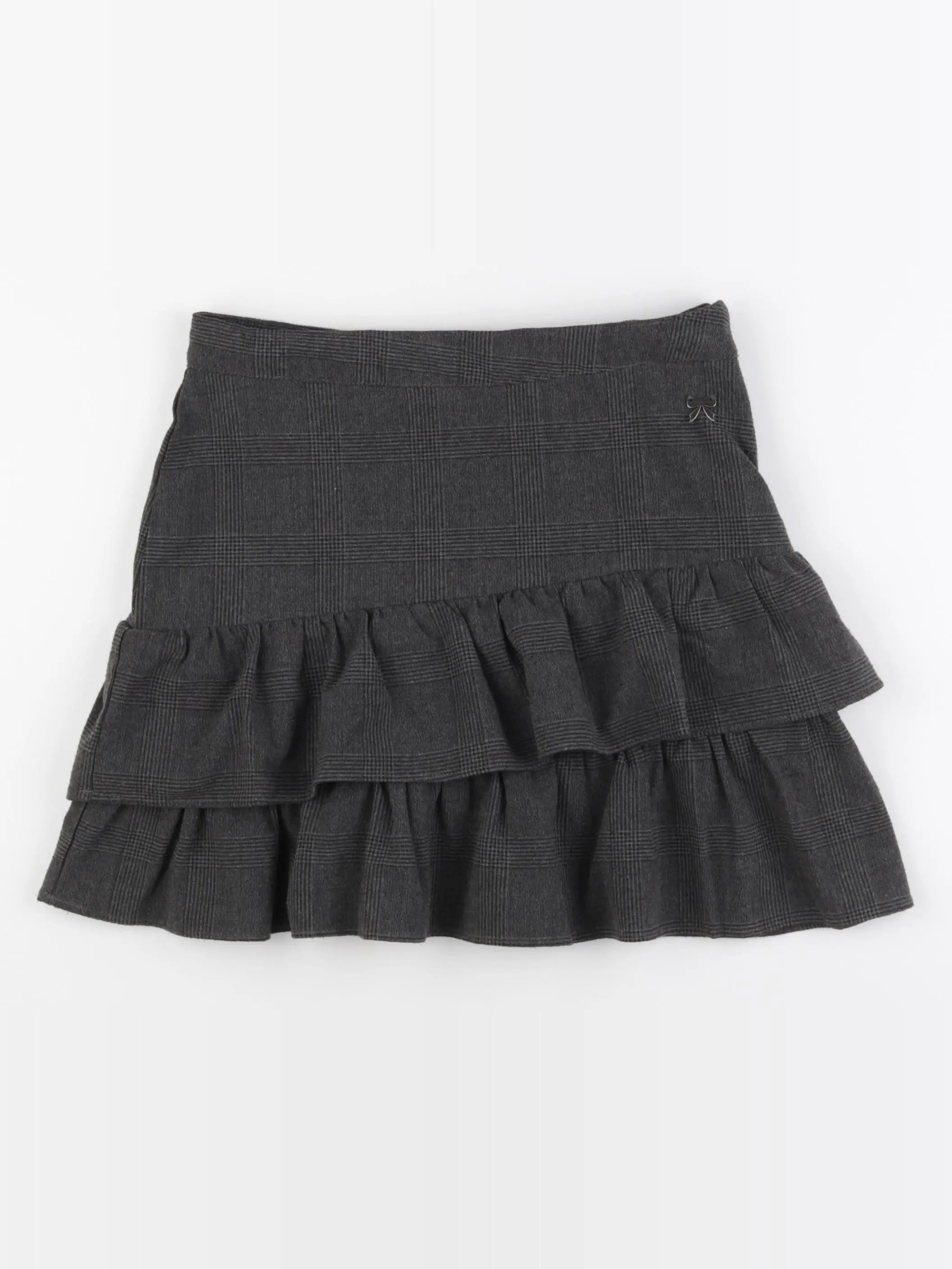 Vertbaudet - jupe gris - 12 ans