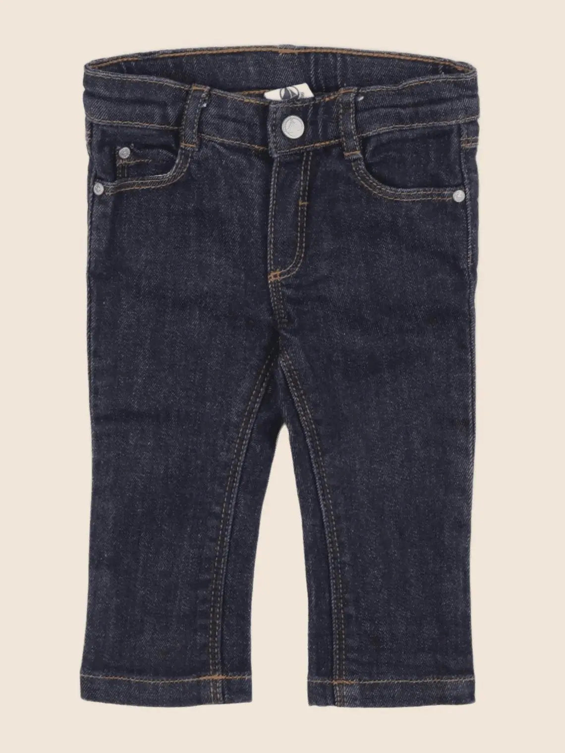 Petit Bateau - jean bleu - 6 mois