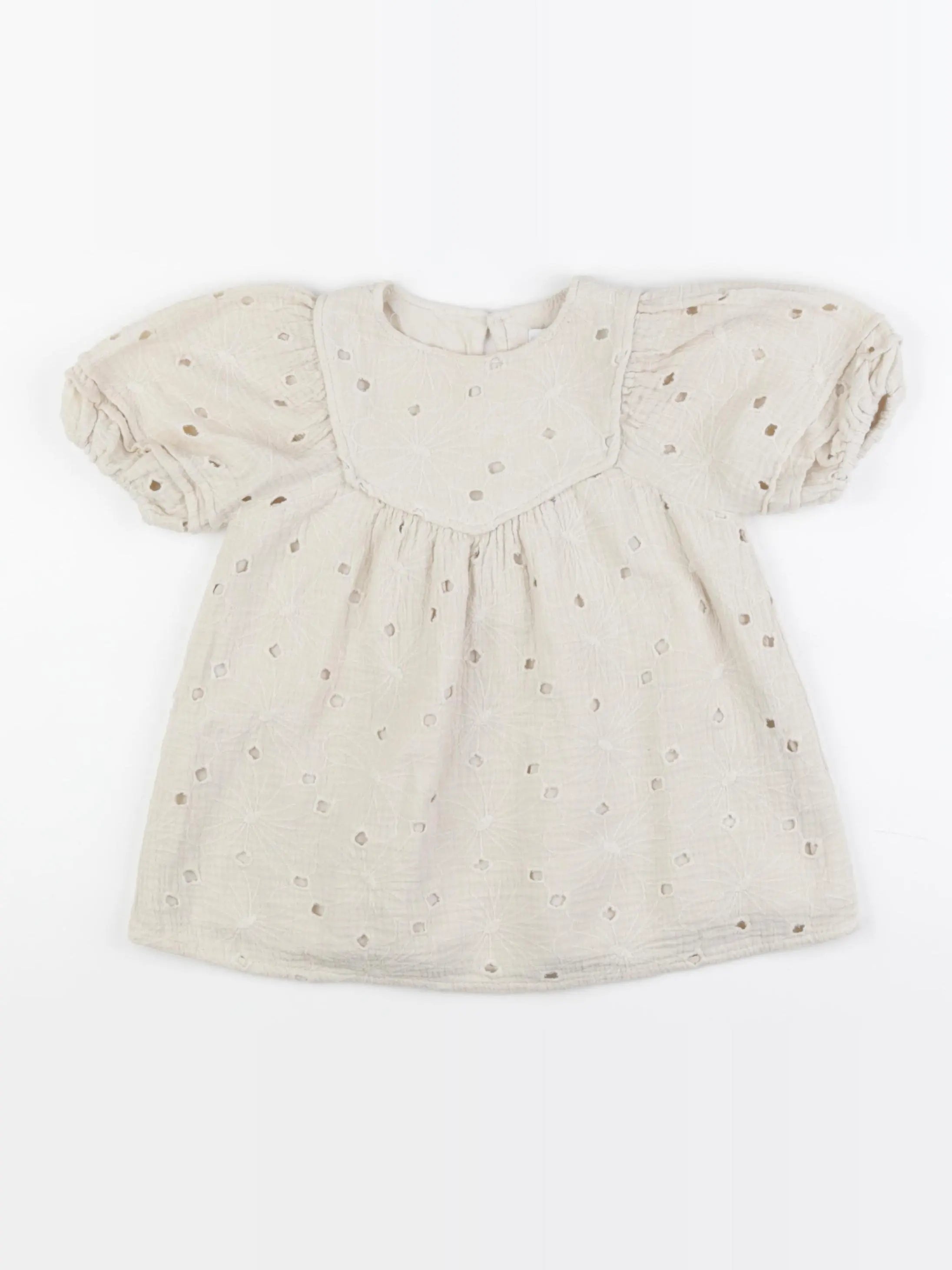 Zara - robe beige - 12/18 mois