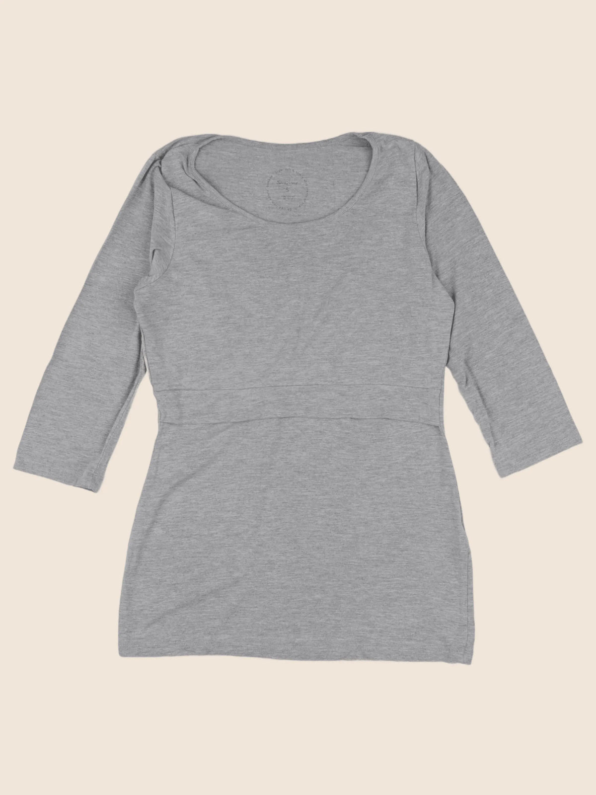 Seraphine - tee-shirt grossesse gris - s