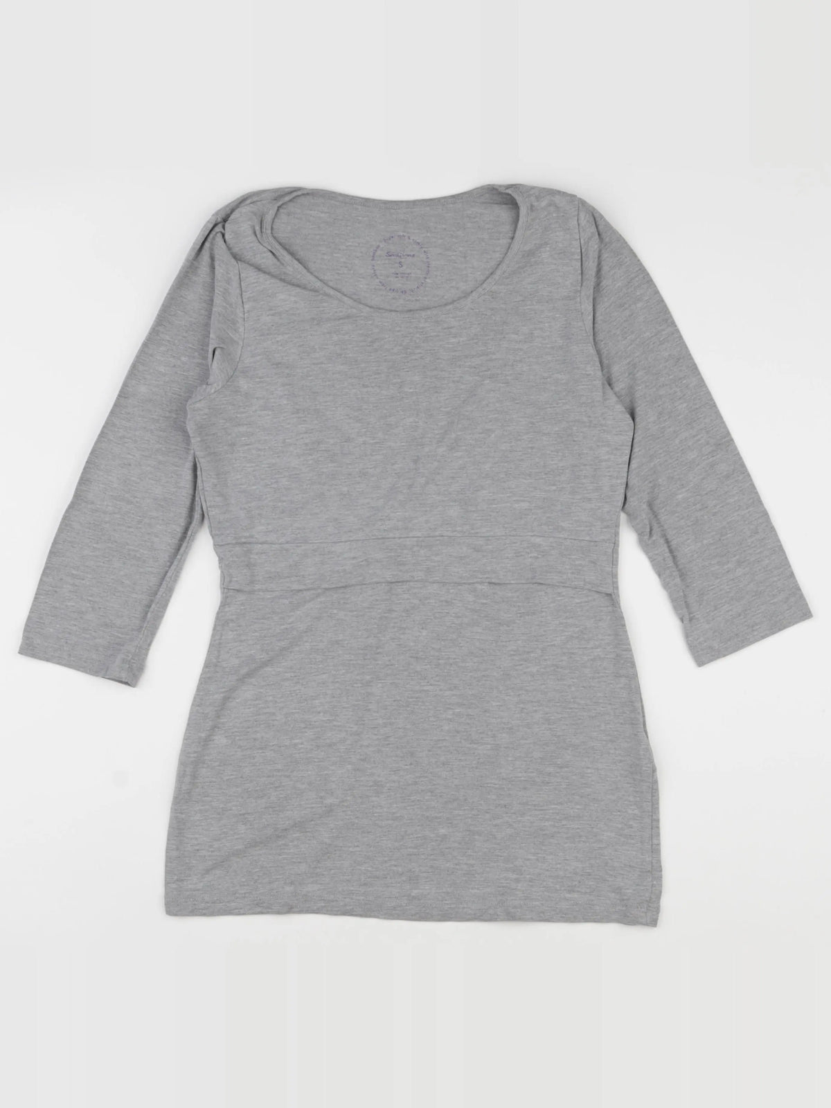 Seraphine - tee-shirt grossesse gris - s