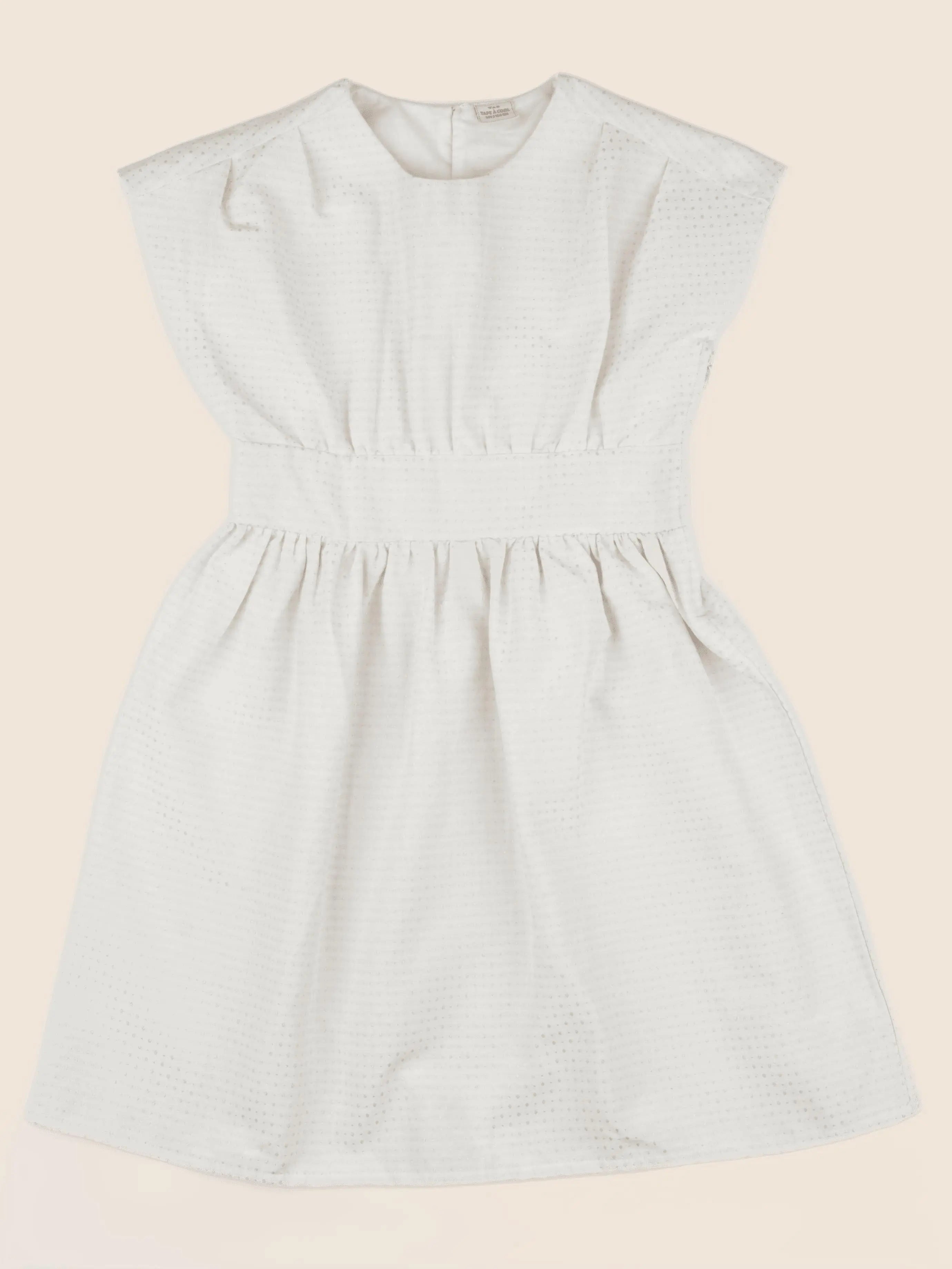 Tape à l'oeil - robe beige, or - 14 ans