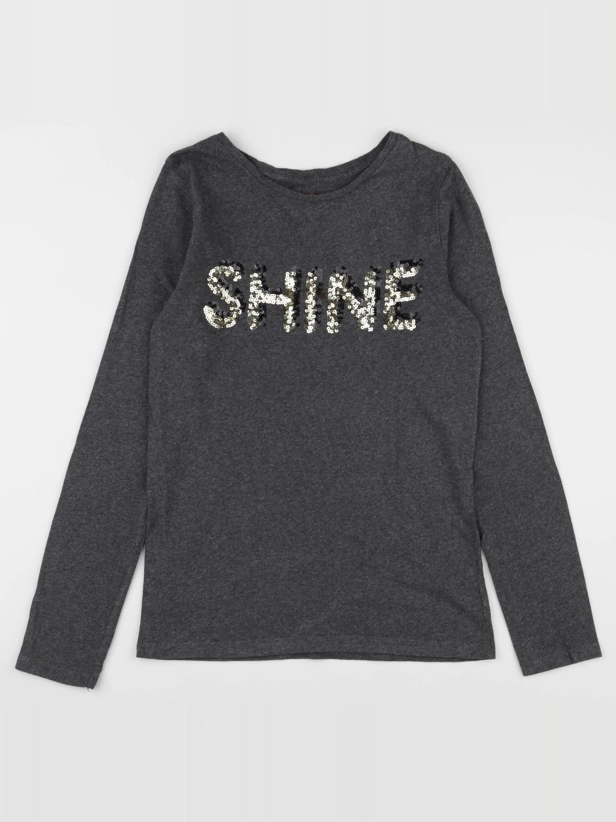 Monoprix - tee-shirt gris - 14 ans