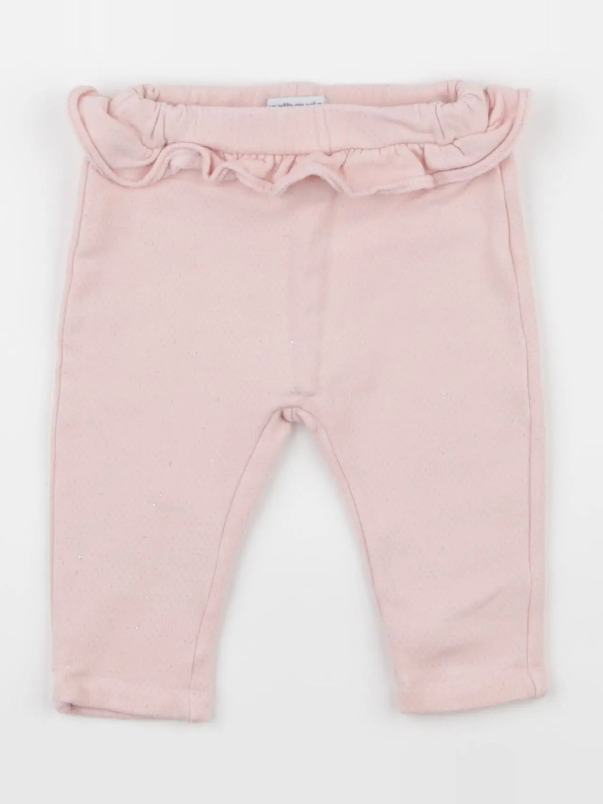 Vertbaudet - pantalon rose - 9 mois