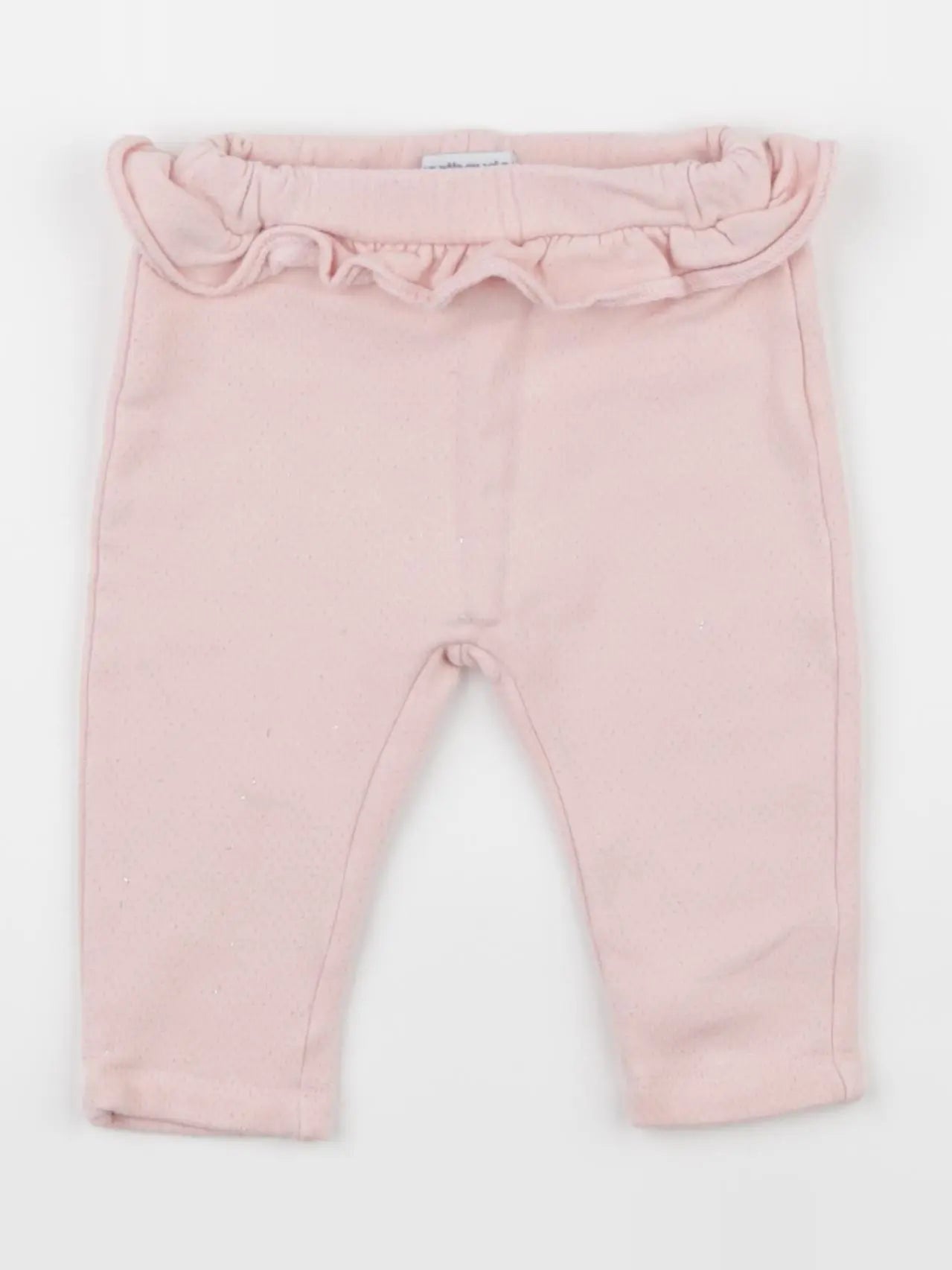 Vertbaudet - pantalon rose - 9 mois