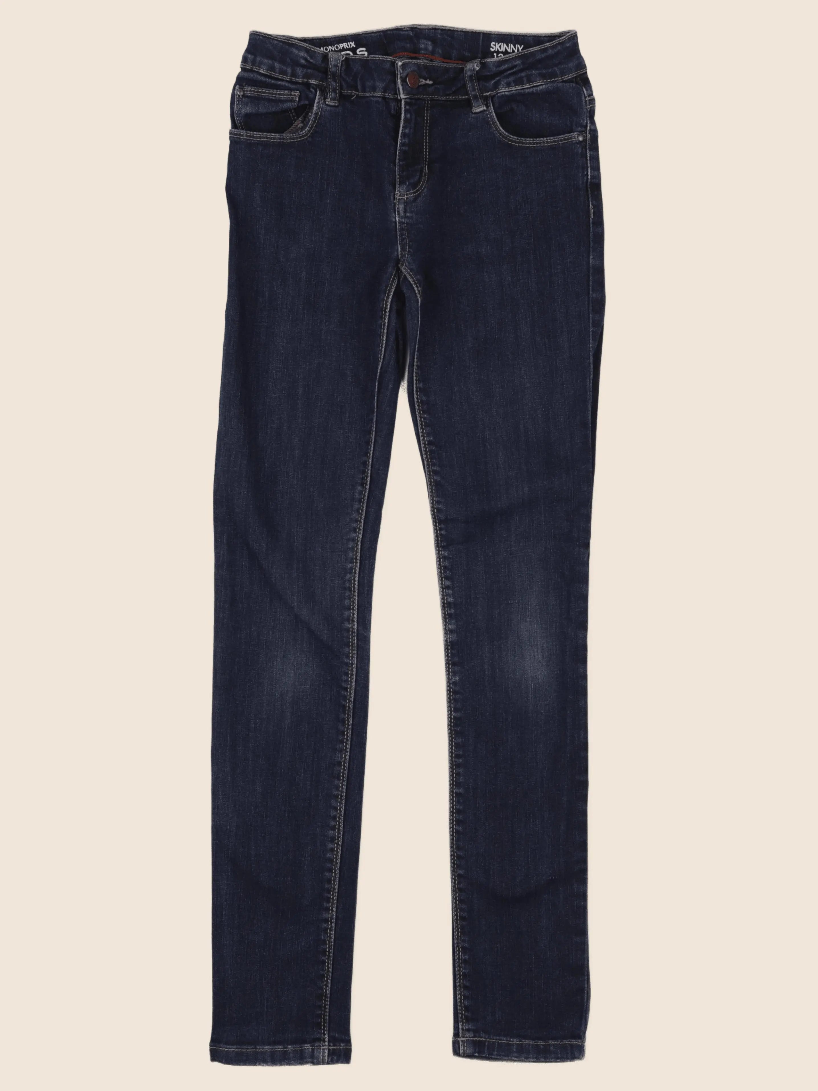 Monoprix - jean bleu - 12 ans