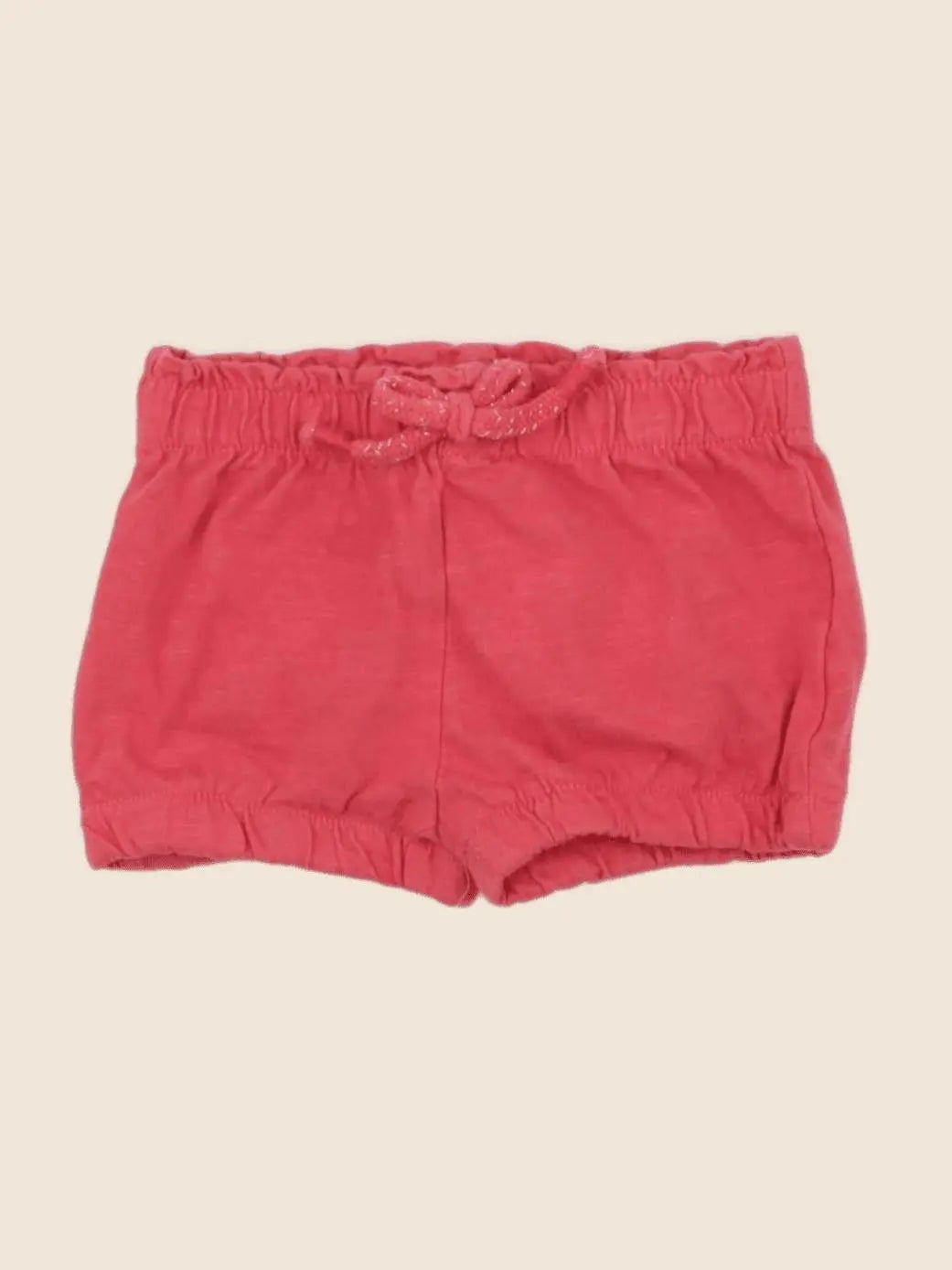 Vertbaudet - short rose, or - 3 mois