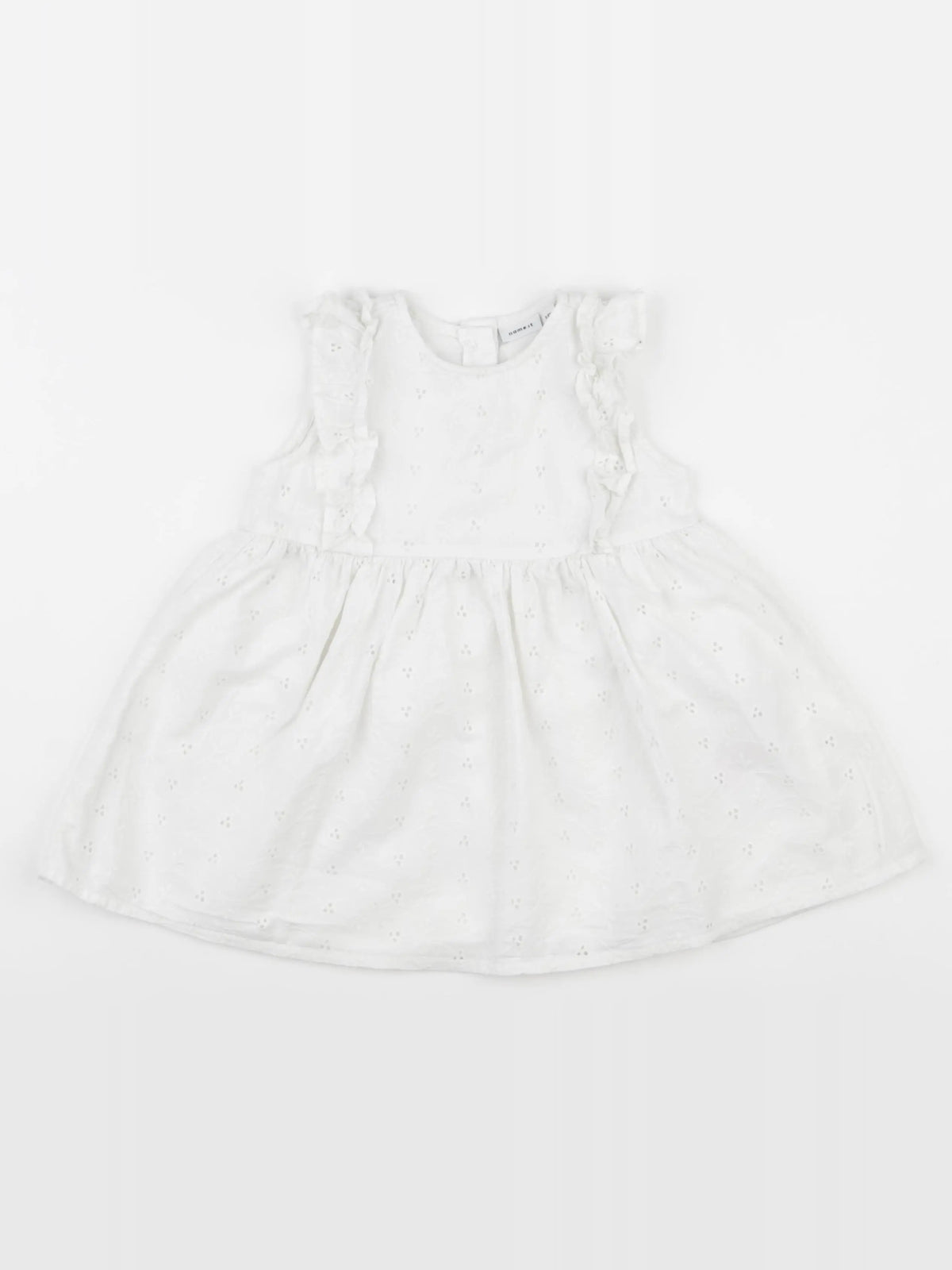 Name it - robe blanc - 12/18 mois