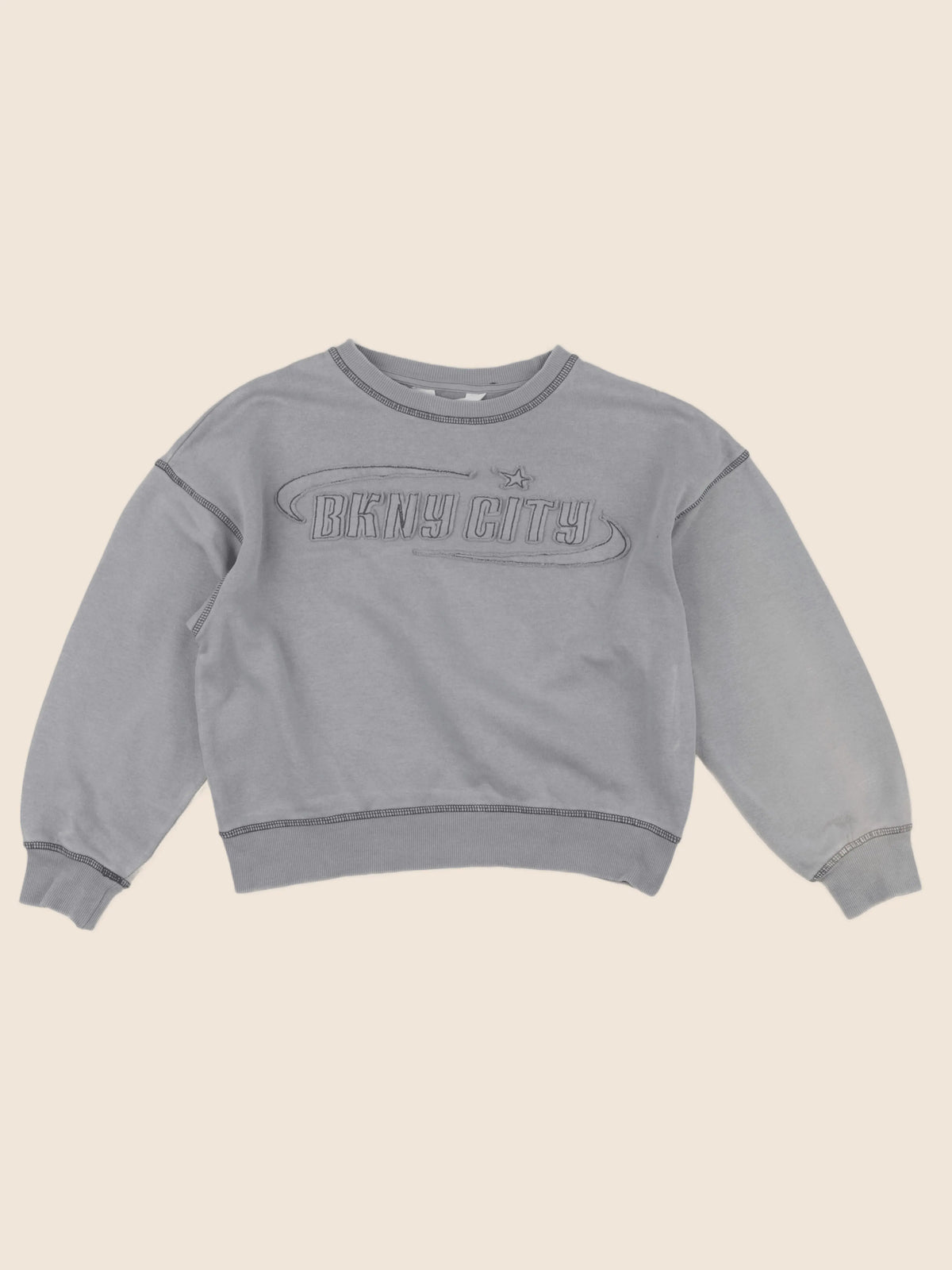 H&M - sweat gris - 10/12 ans