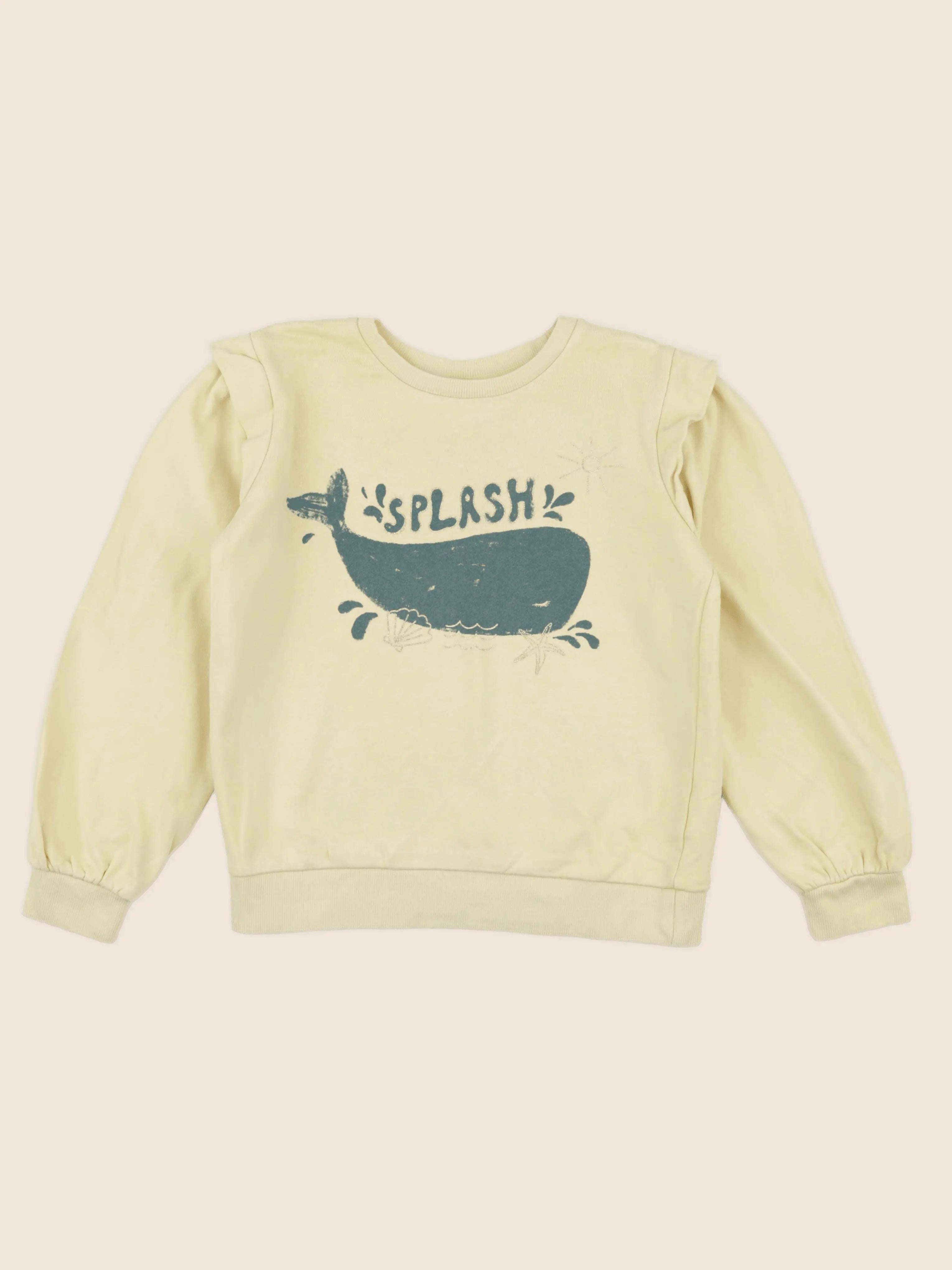 Tape à l'oeil - sweat jaune - 12 ans