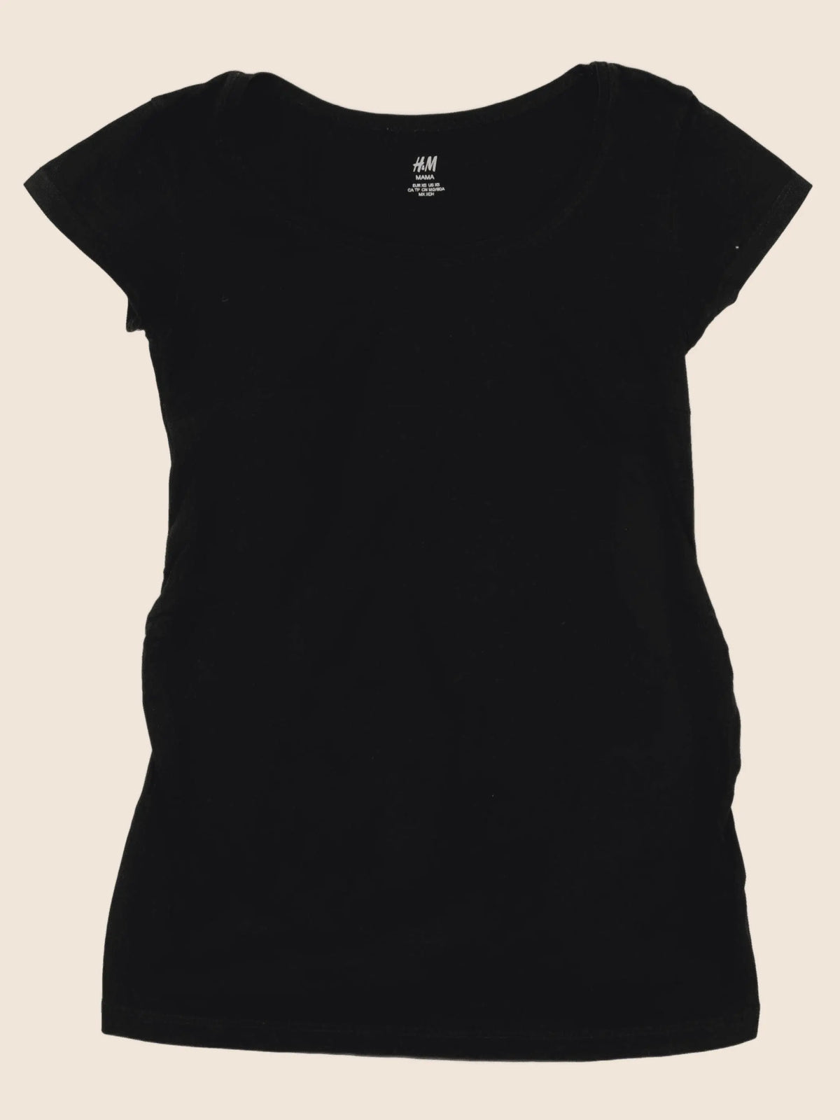 H&M - tee-shirt grossesse noir - 34