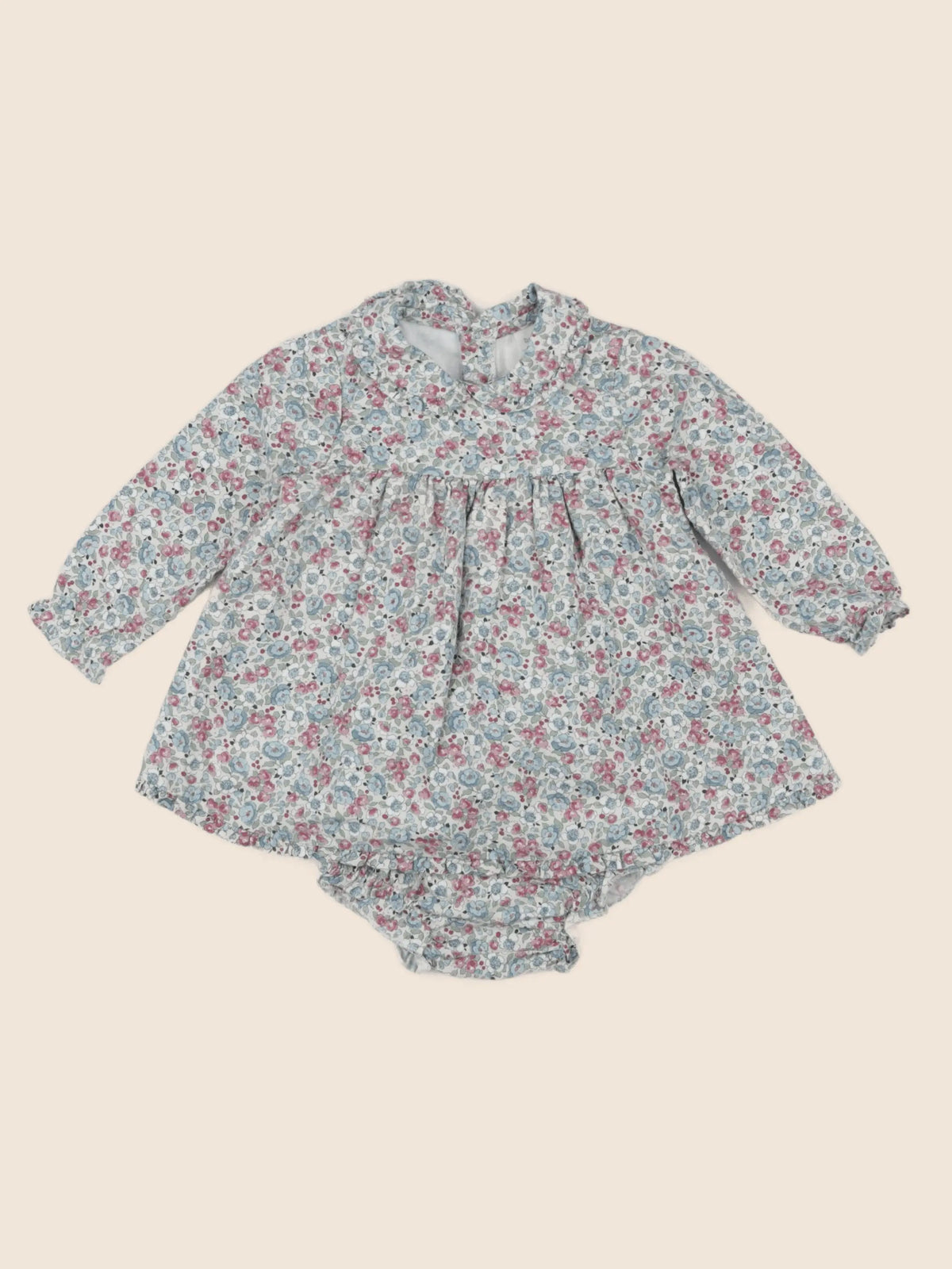 Dona Carmen - robe bleu, rose, vert - 12 mois