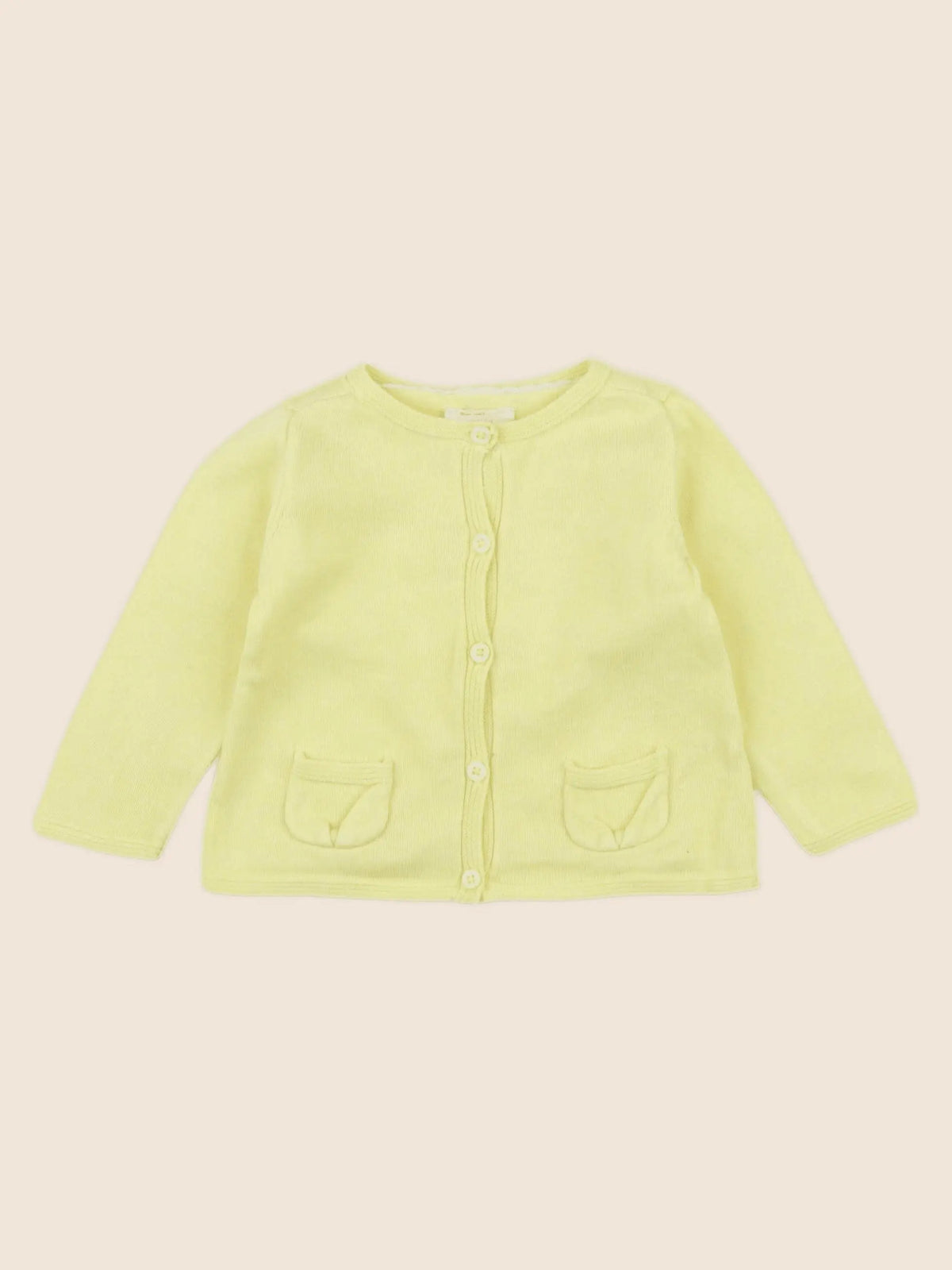 Cyrillus - gilet jaune - 6 mois