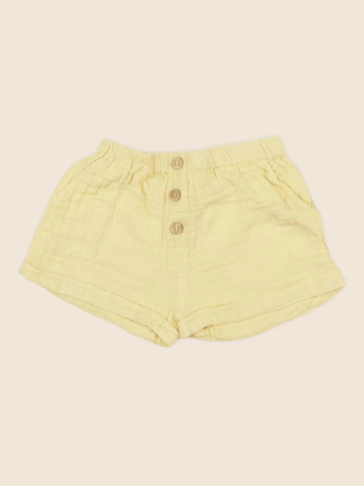 Bouchara - short jaune - 12 mois