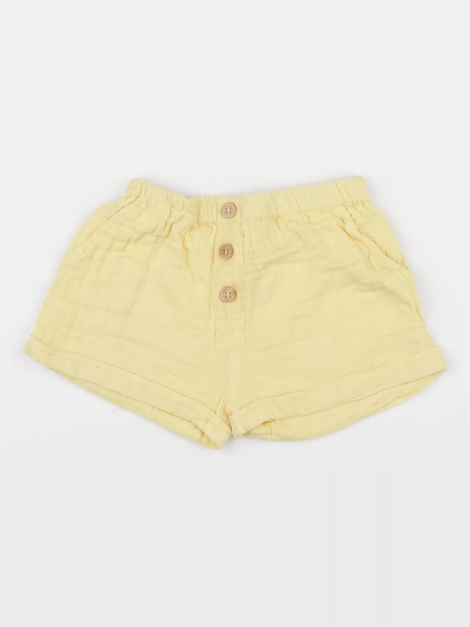 Bouchara - short jaune - 12 mois