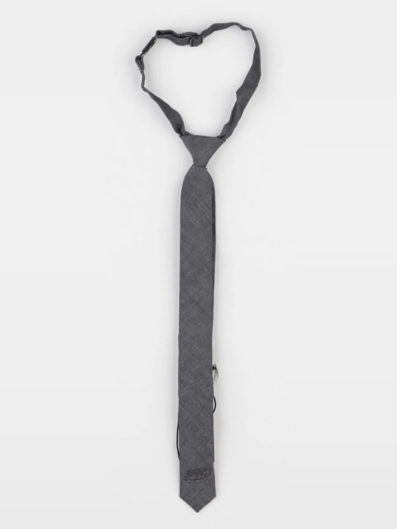 IKKS - cravate gris - 2/4 ans