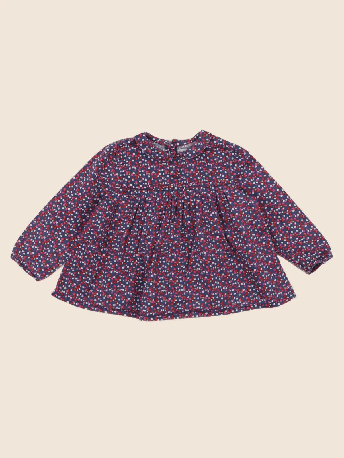 Boutchou - blouse bleu - 18 mois