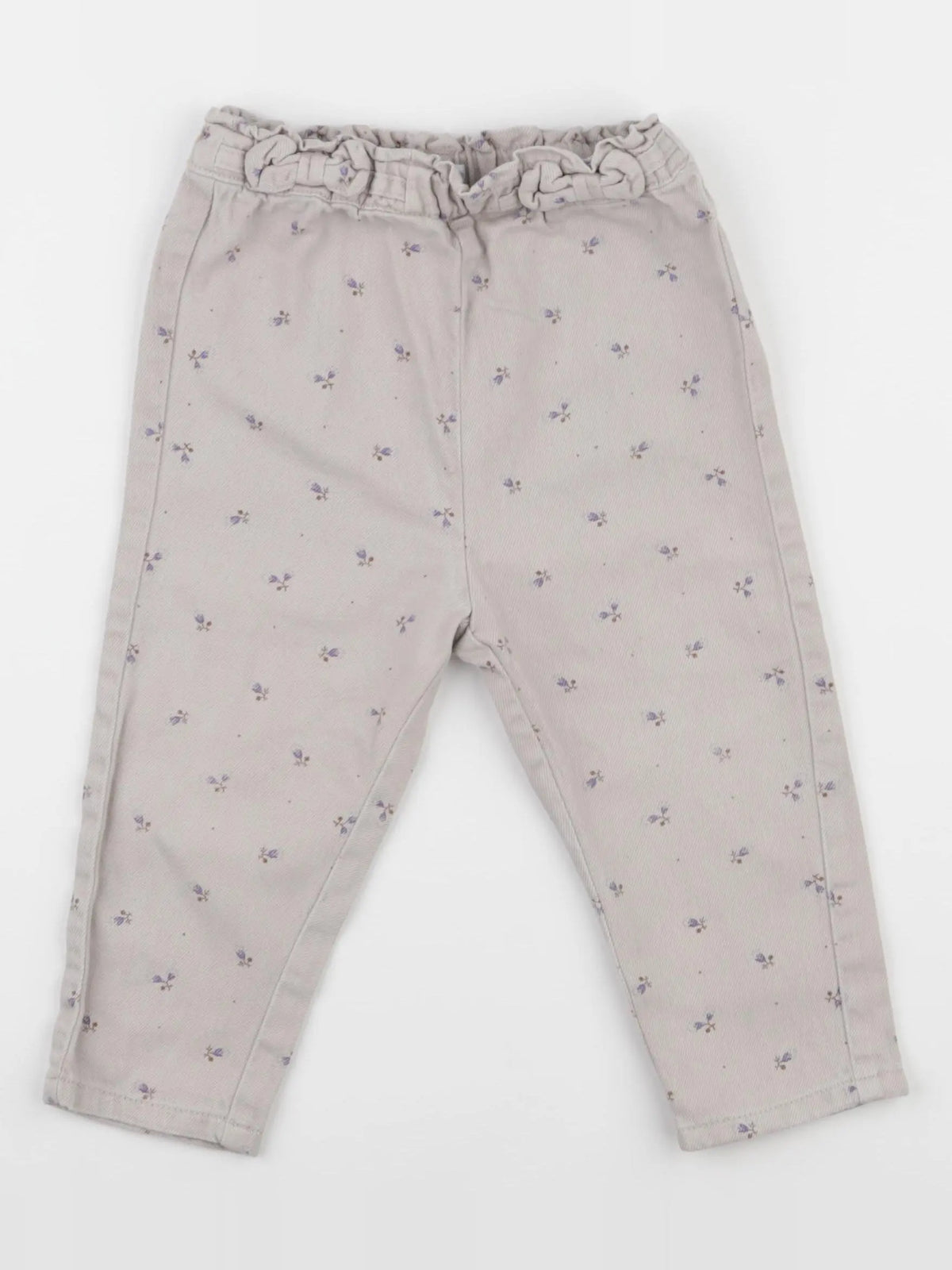 Vertbaudet - jean beige - 24 mois