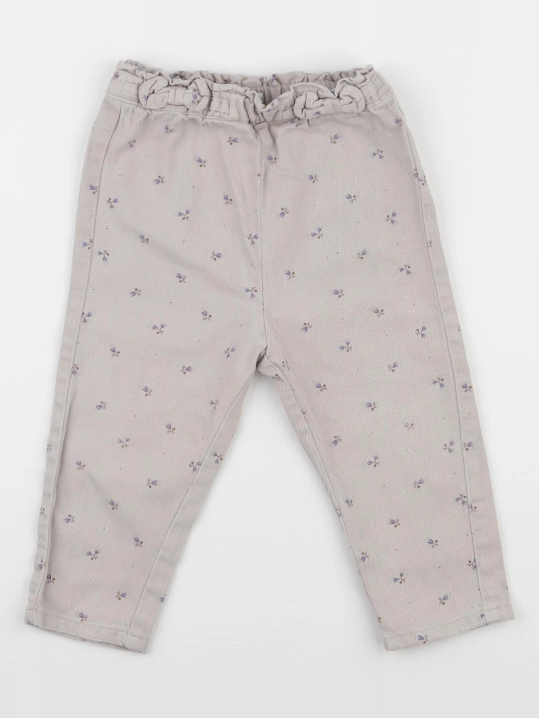 Vertbaudet - jean beige - 24 mois