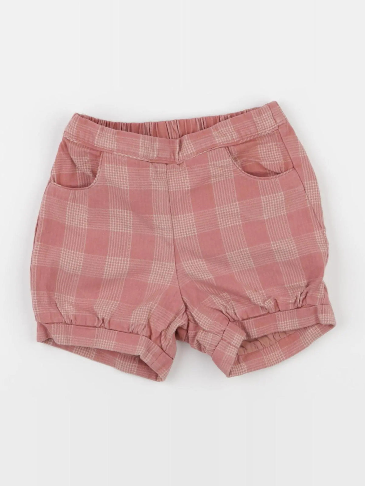 Cyrillus - short doublé rose - 24 mois