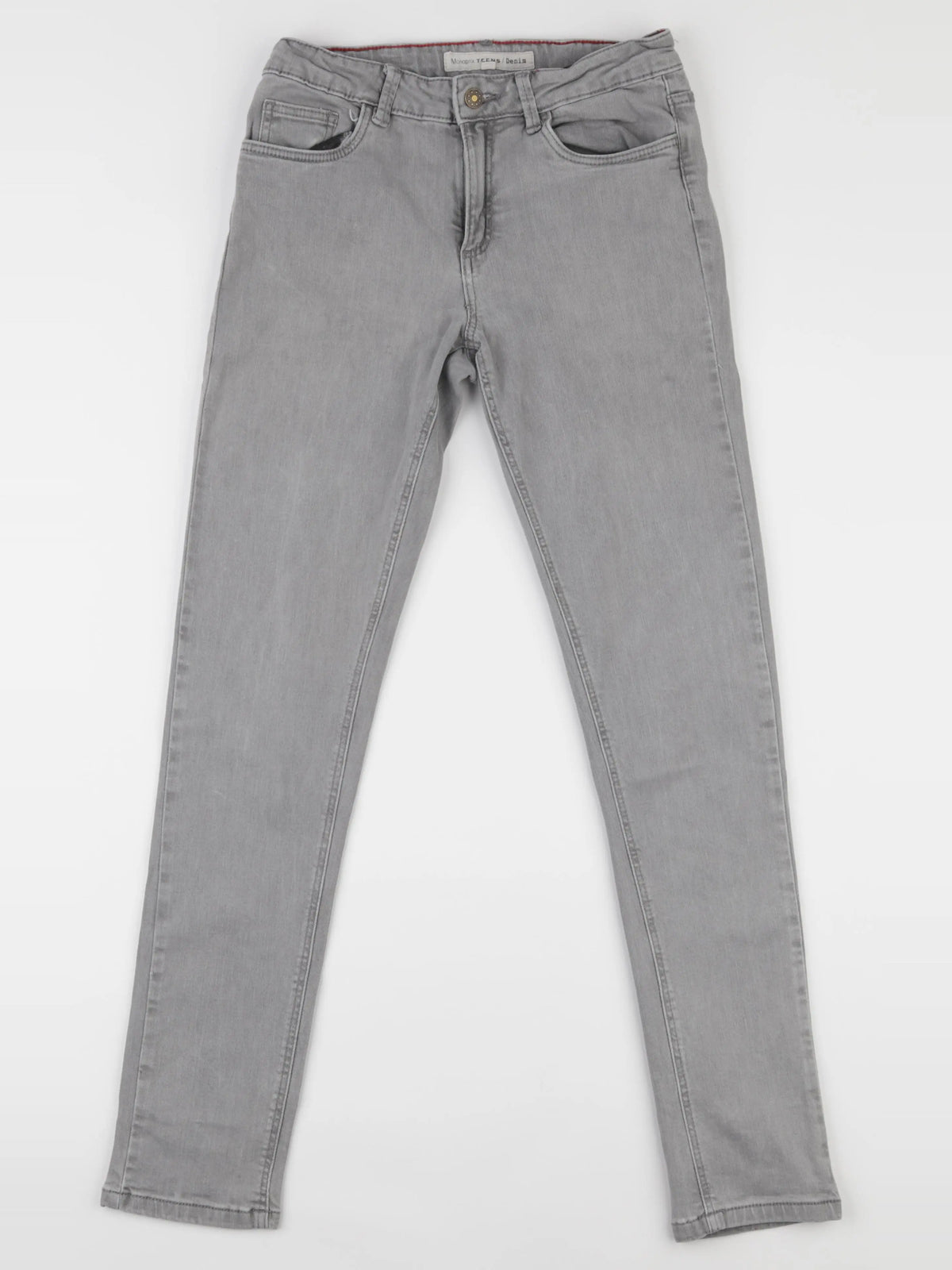 Monoprix - jean gris - 14 ans