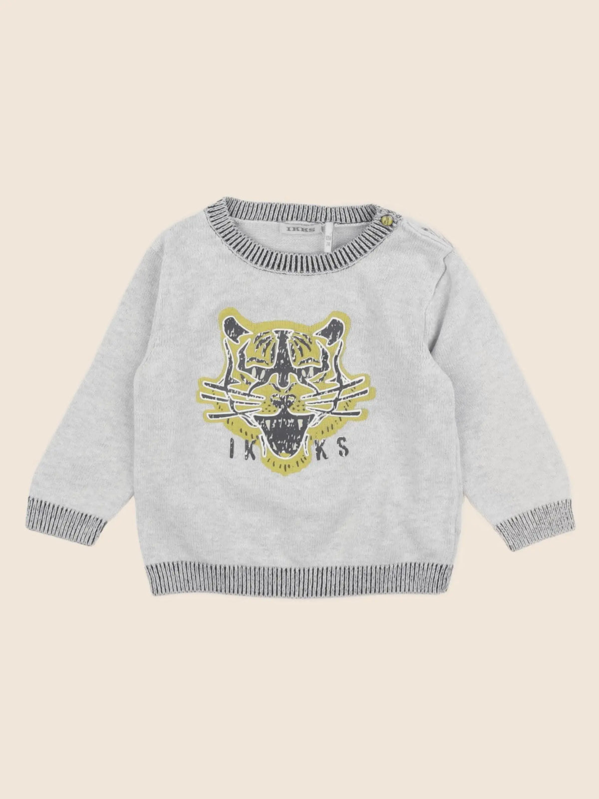 IKKS - pull gris - 12 mois