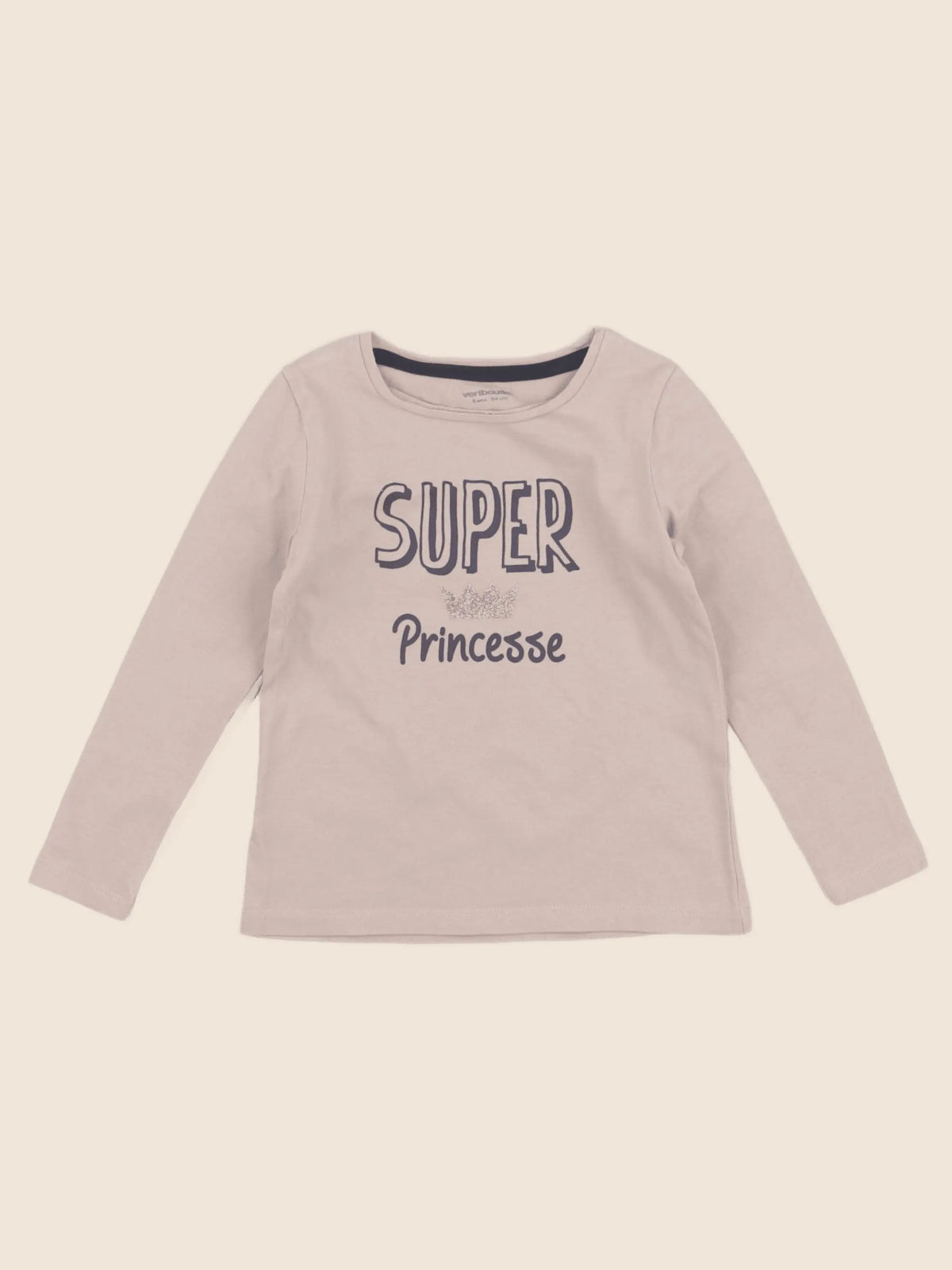 Vertbaudet - tee-shirt rose - 3 ans