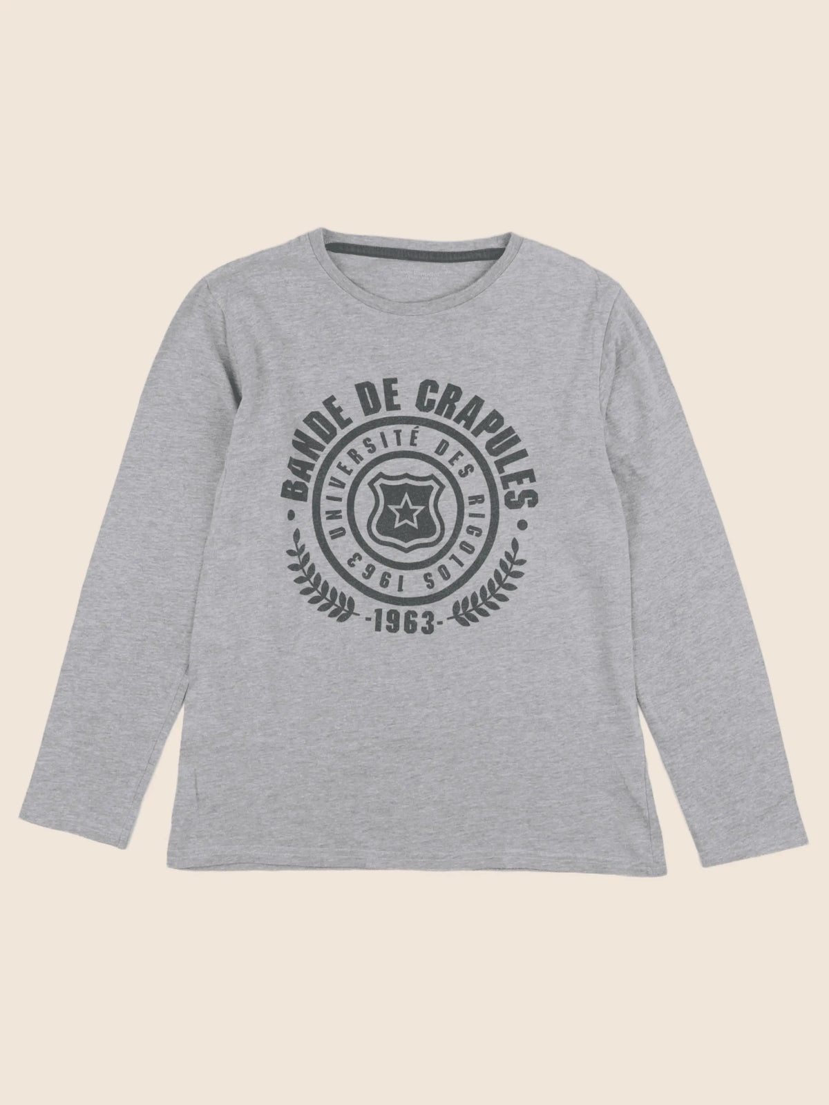 Vertbaudet - tee-shirt gris - 12 ans