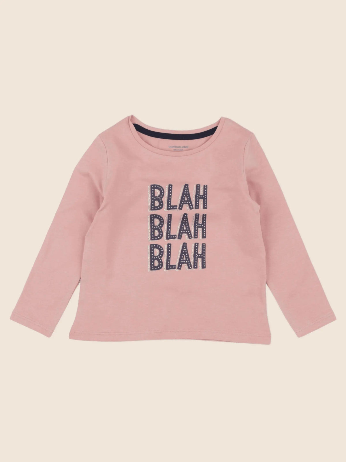 Vertbaudet - tee-shirt rose - 2 ans