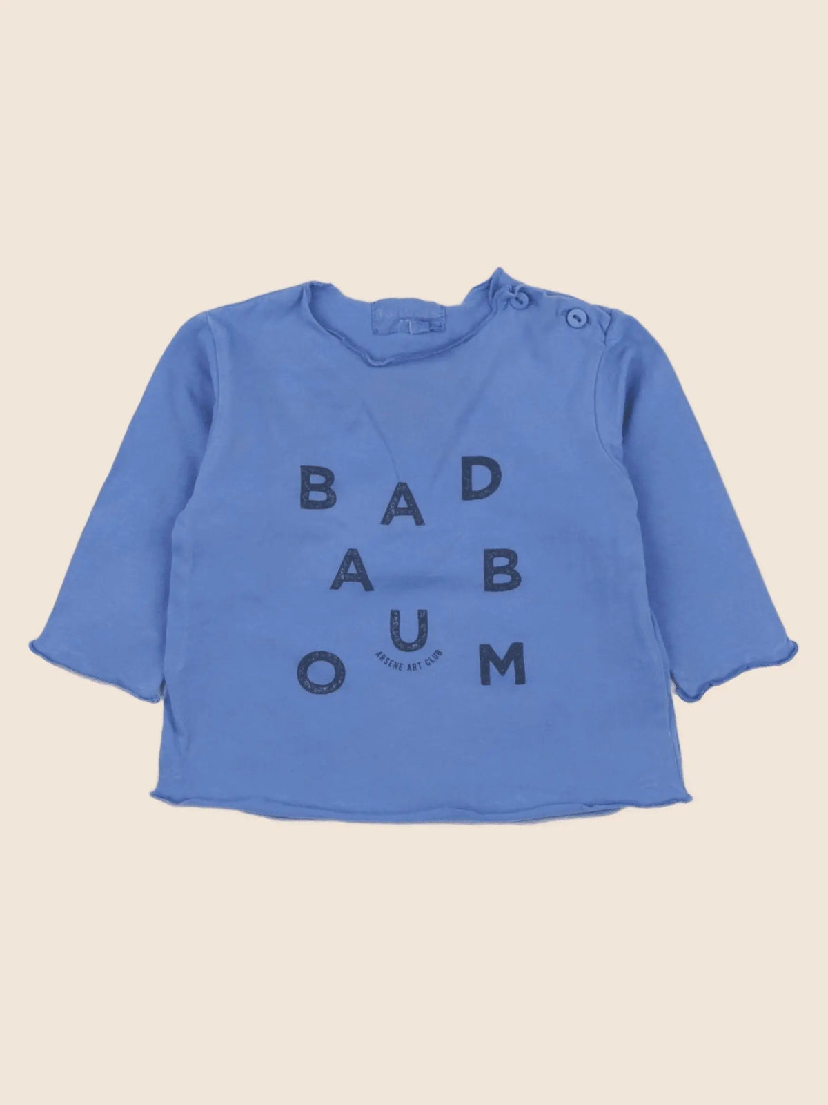 Arsène et les pipelettes - tee-shirt bleu - 6 mois