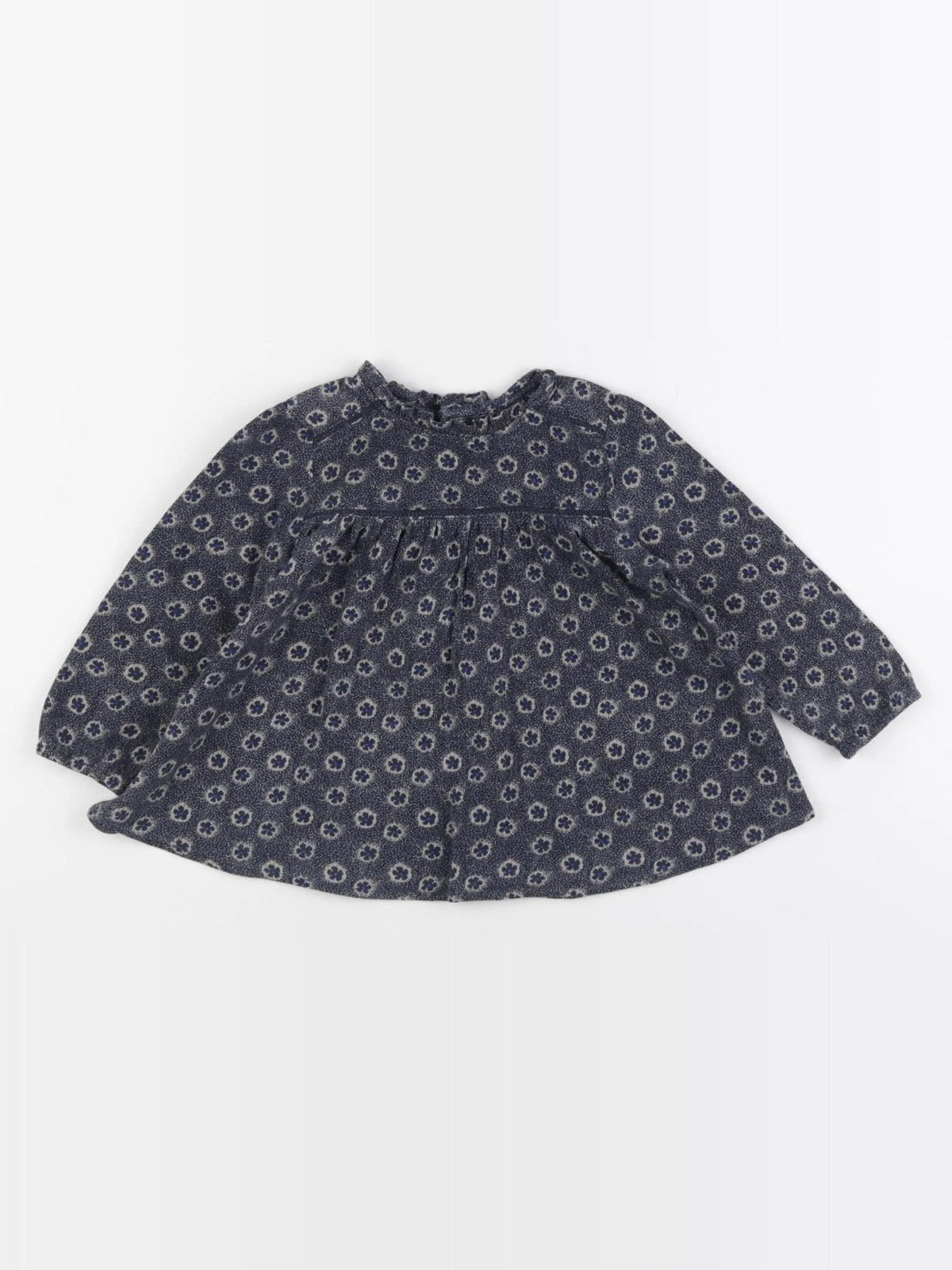 Boutchou - blouse bleu - 18 mois