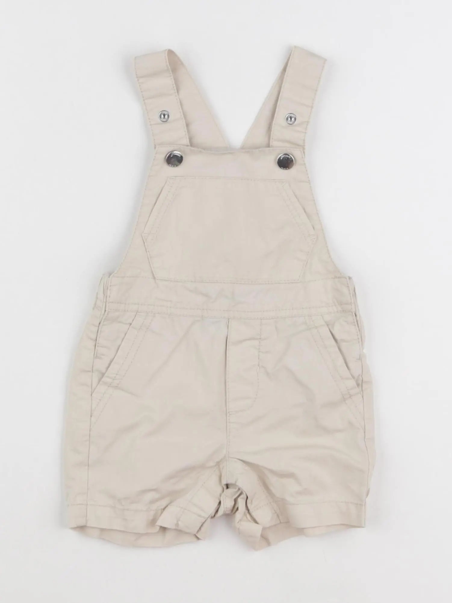 Jacadi - salopette beige - 6 mois