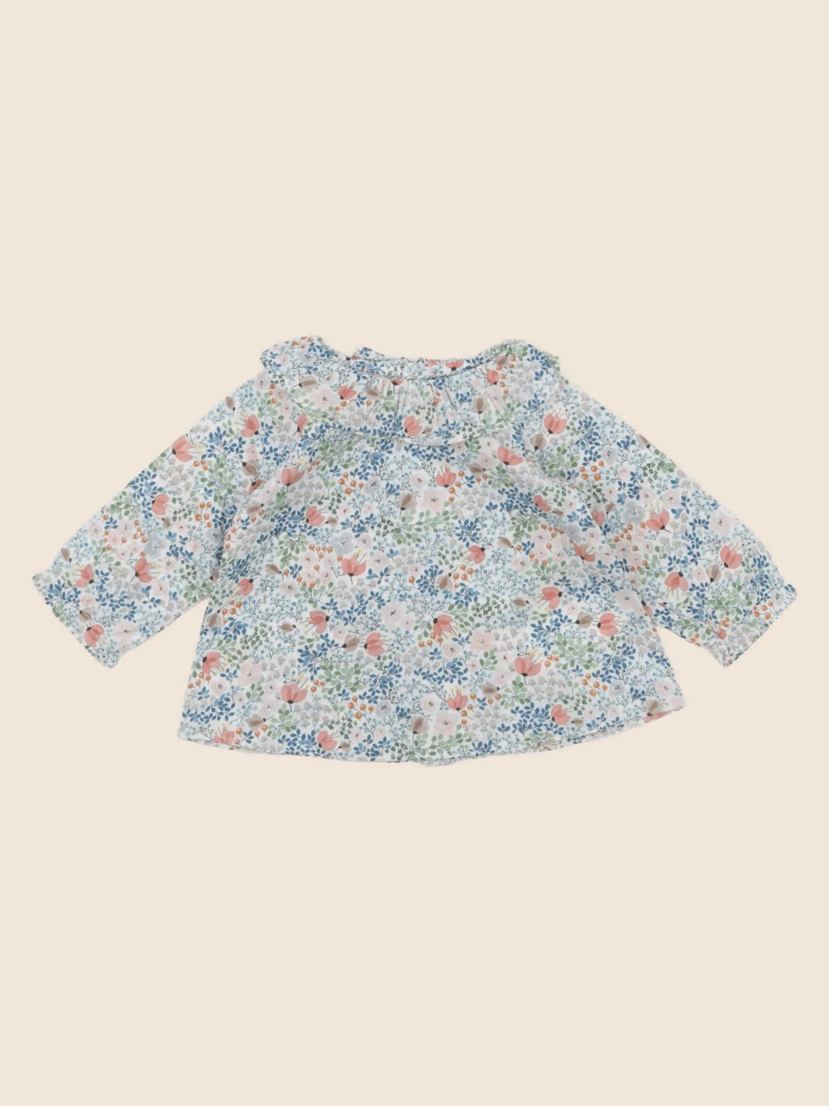 Jacadi - blouse liberty multicolore - 6 mois