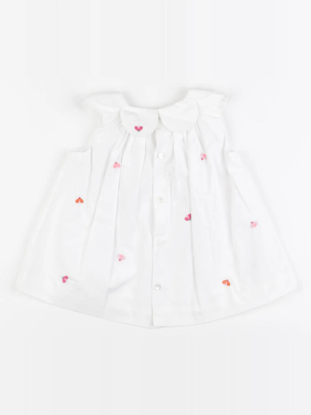 Jacadi - robe blanc - 6 mois