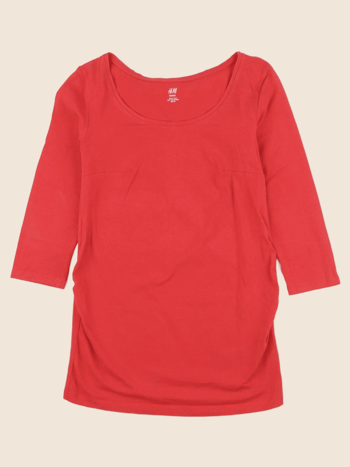 H&M - robe grossesse rouge - 36 à 38