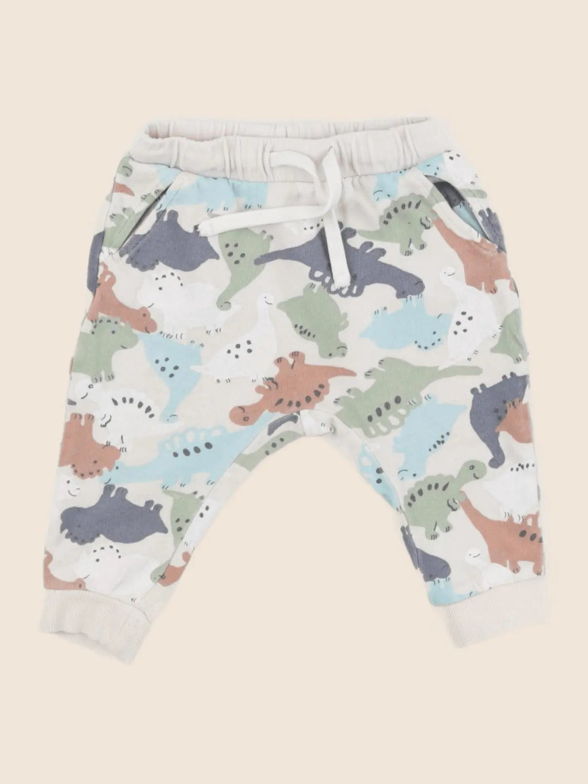 H&M - sarouel multicolore - 6/9 mois